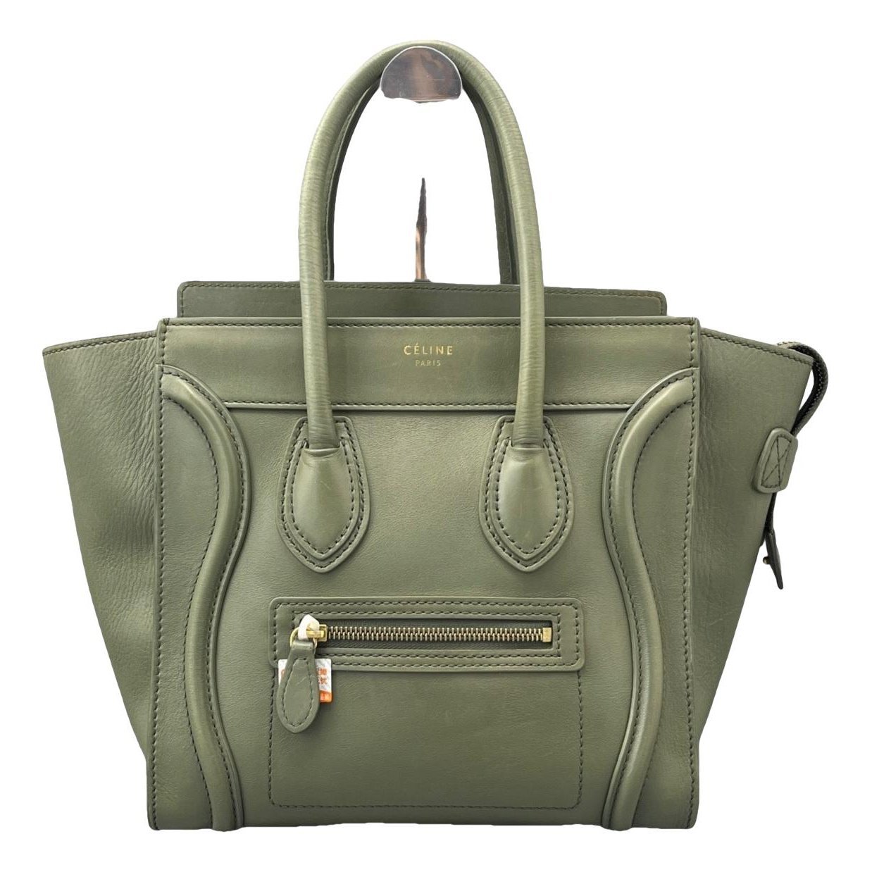 Luggage leather handbag