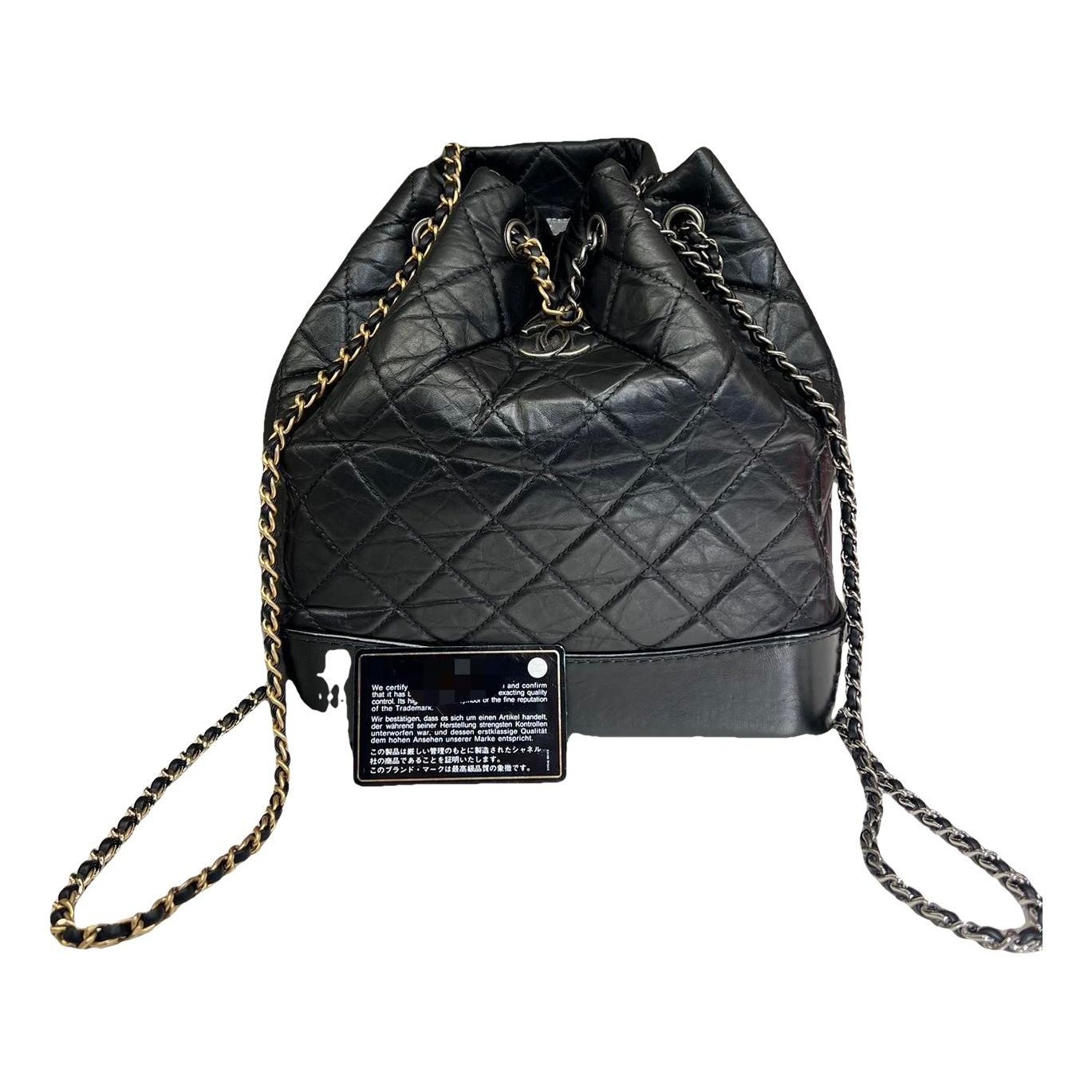 Gabrielle Bucket leather crossbody bag
