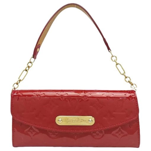 Sunset Boulevard patent leather handbag