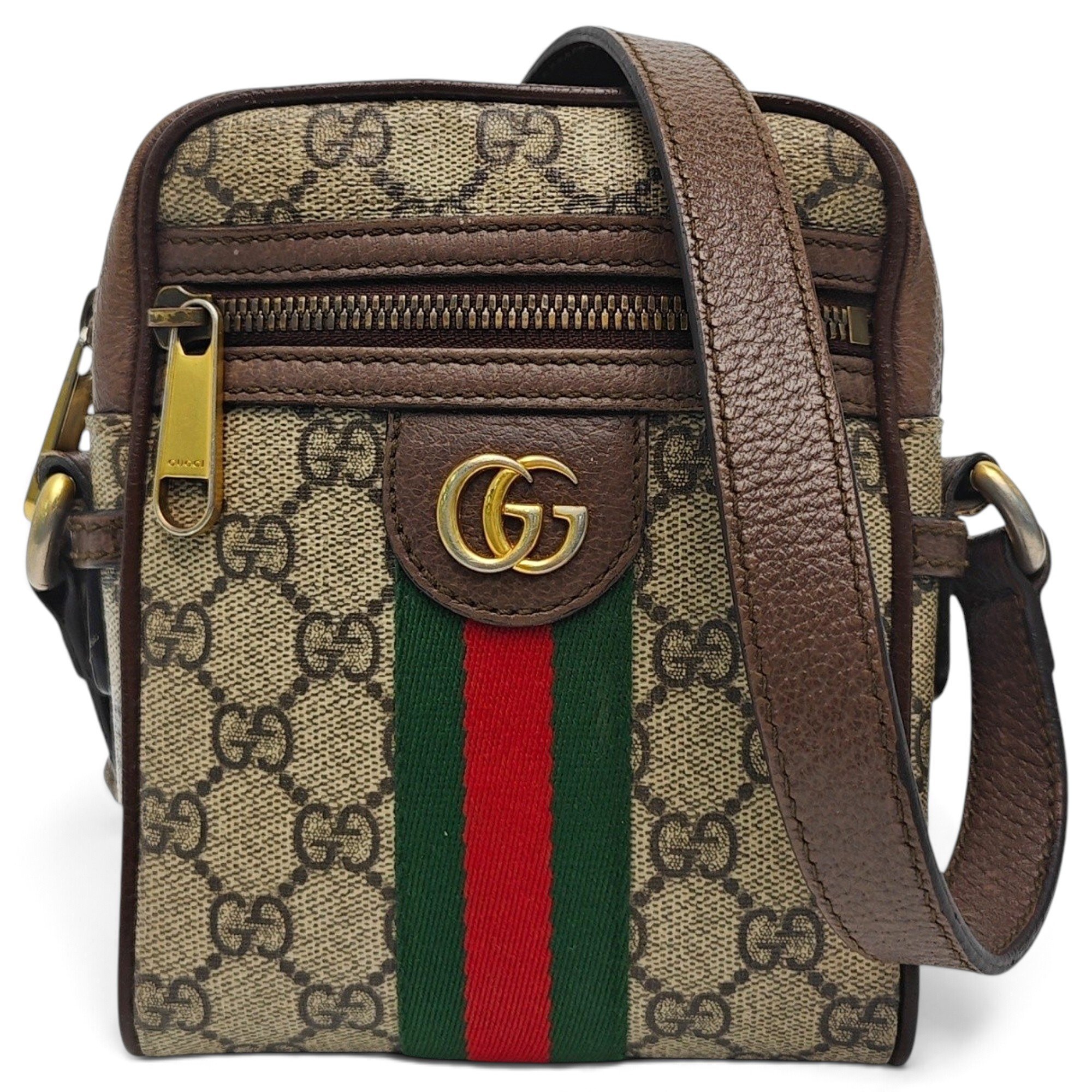 Ophidia leather handbag
