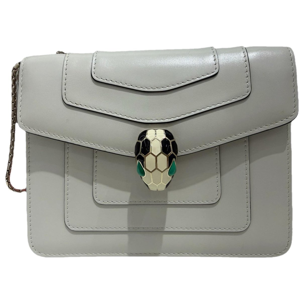 Serpenti pony-style calfskin handbag