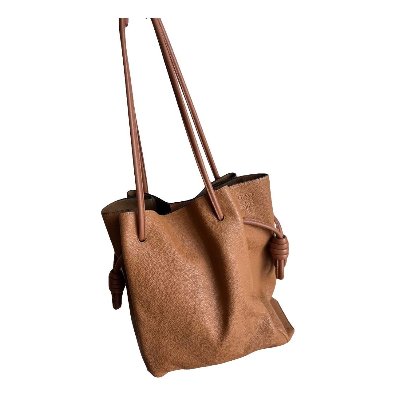 Flamenco leather tote