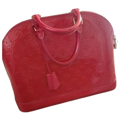 Alma patent leather handbag