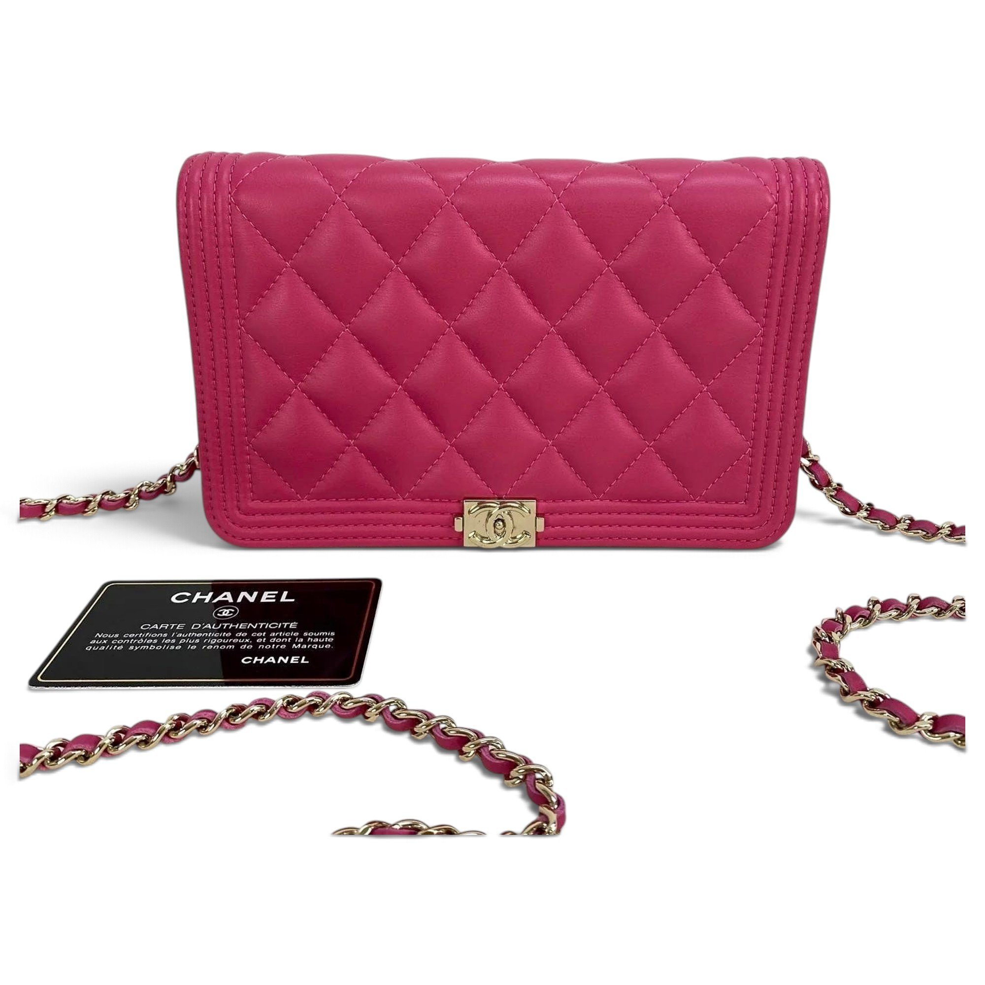 Boy leather crossbody bag