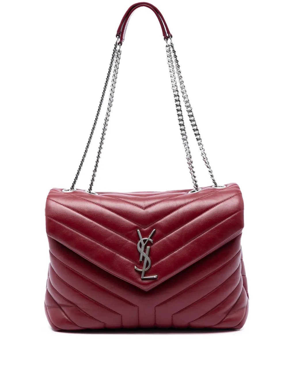 2017 Medium Matelasse Calfskin Monogram LouLou shoulder bag