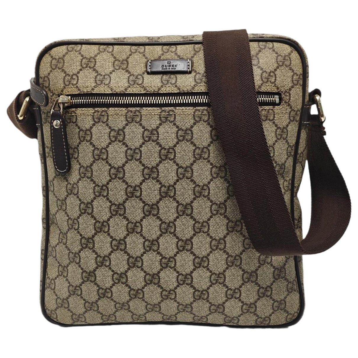 Ophidia GG Supreme leather handbag