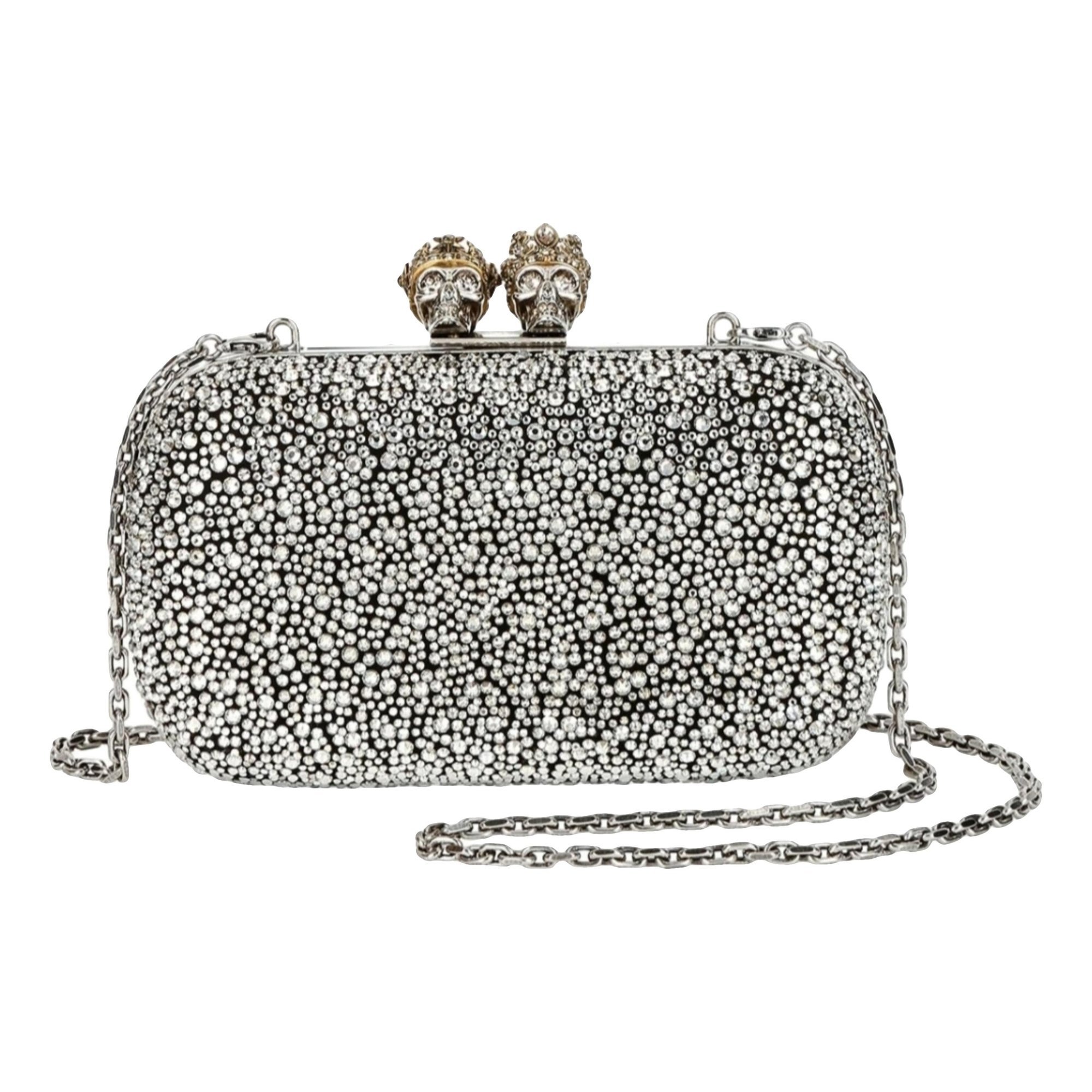 Alexander McQueen Leather clutch bag
