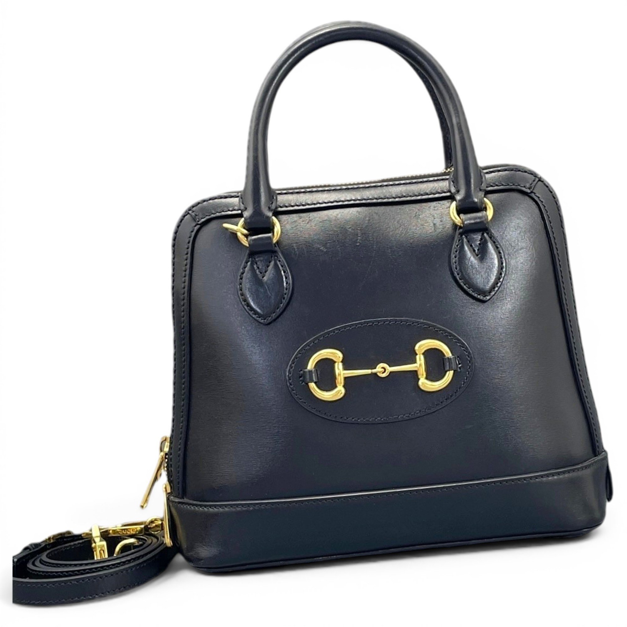 Handle Horsebit 1955 leather handbag