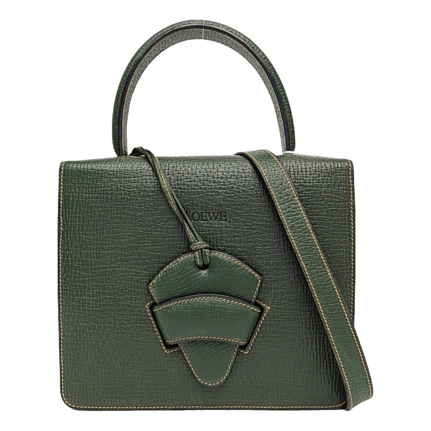 Leather handbag