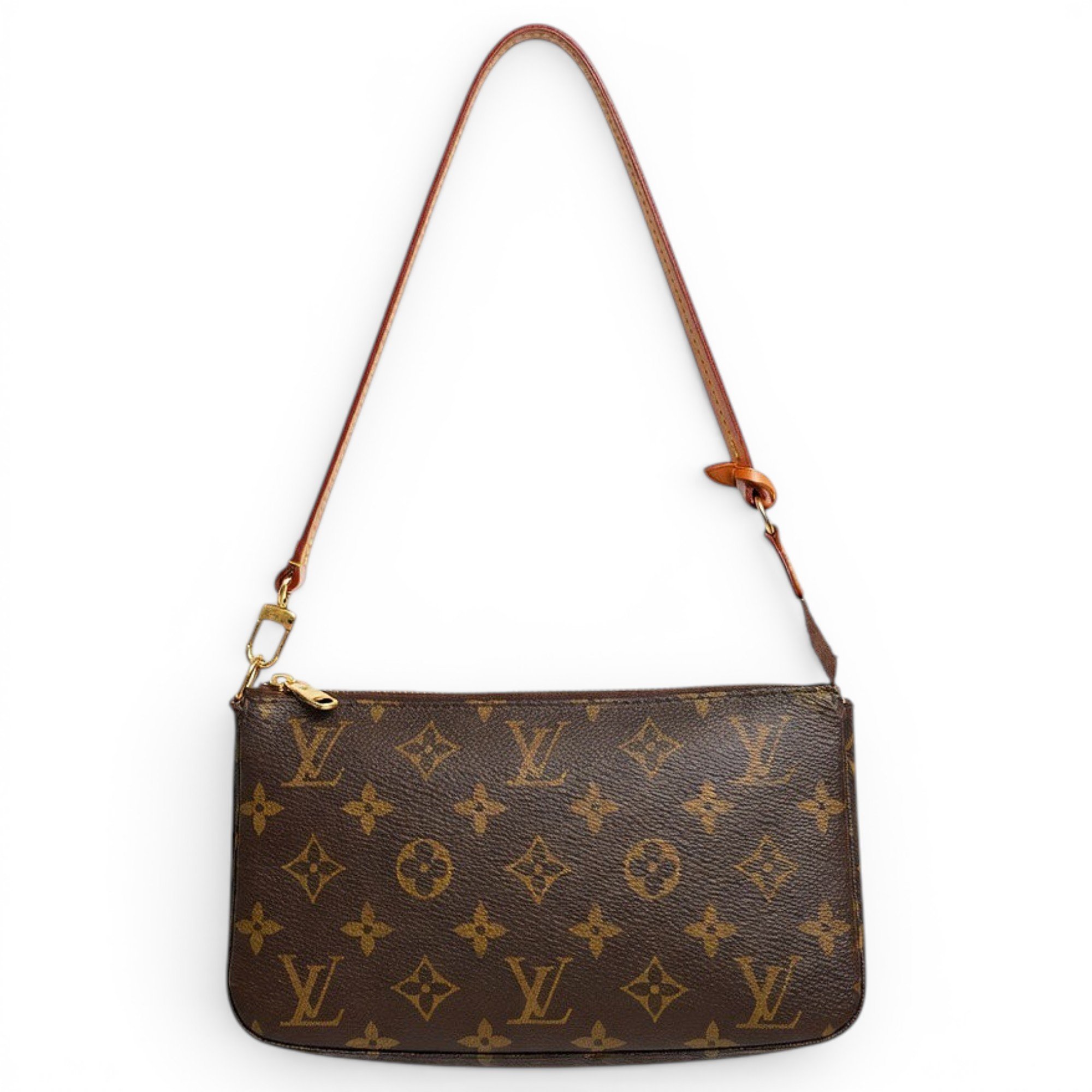 Pochette Accessoire leather handbag