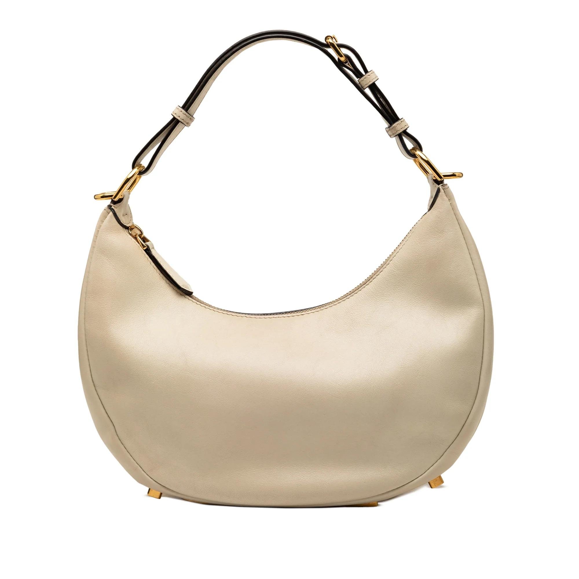 Fendigraphy pony-style calfskin handbag