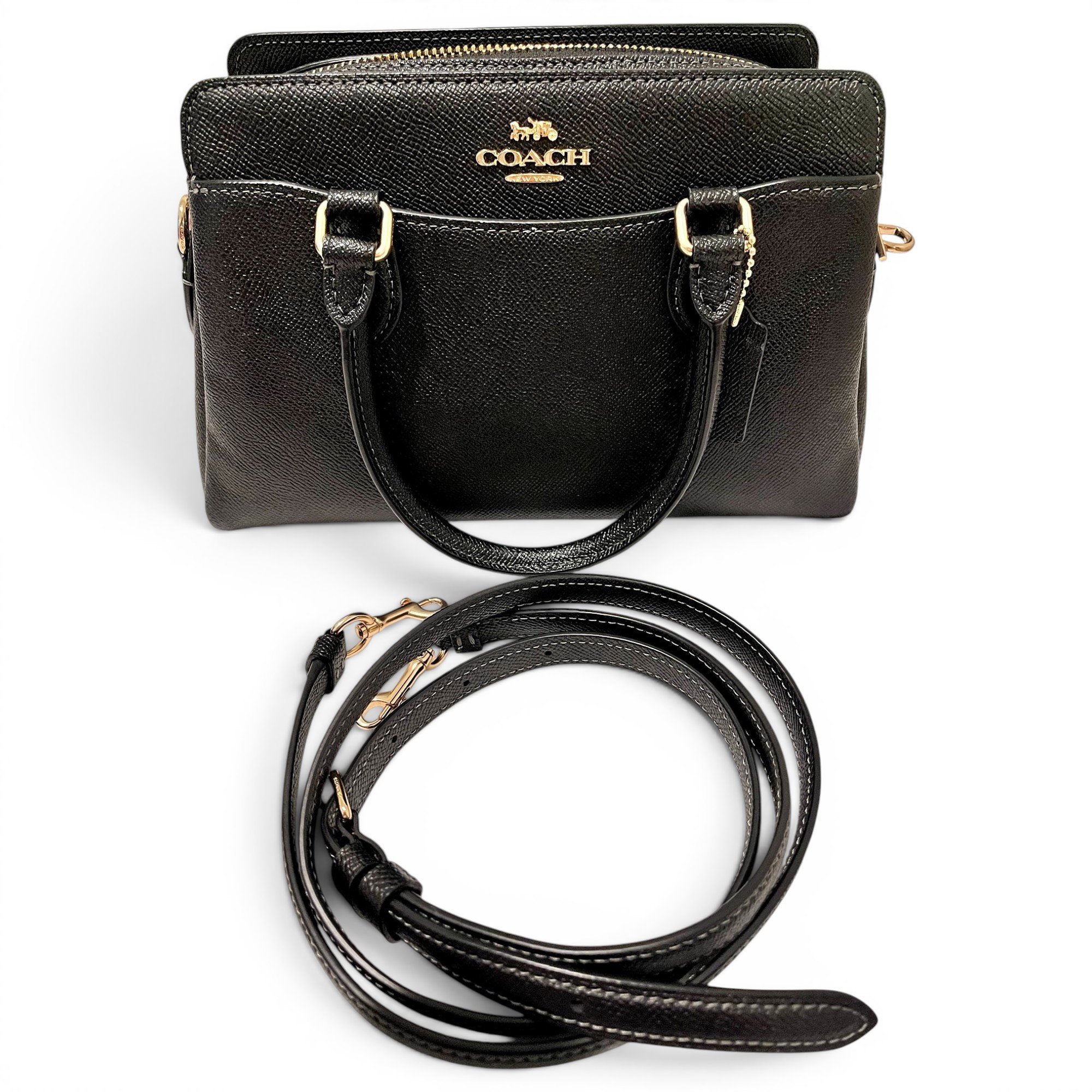 Crossgrain Kitt Carry All leather crossbody bag