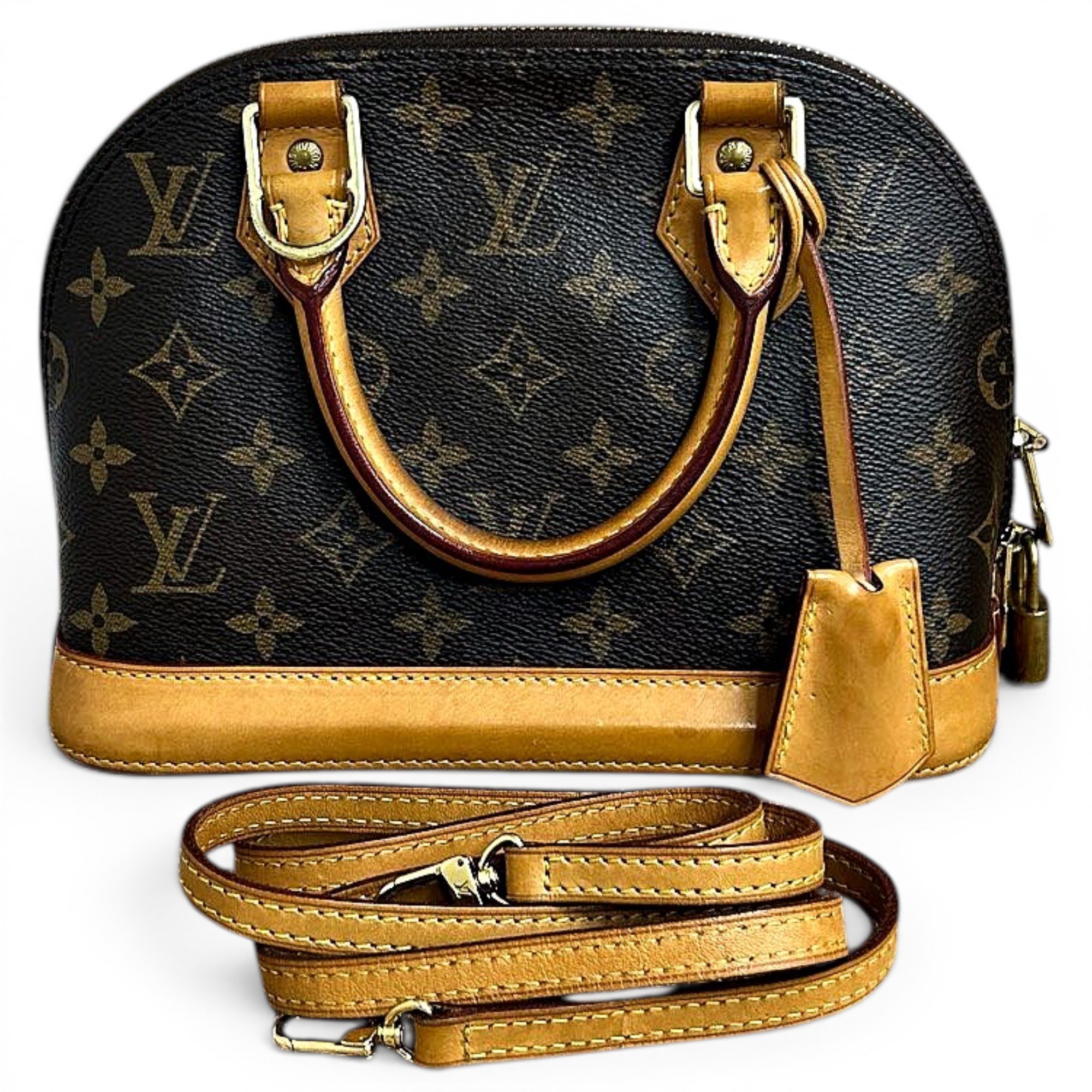 Alma BB leather handbag
