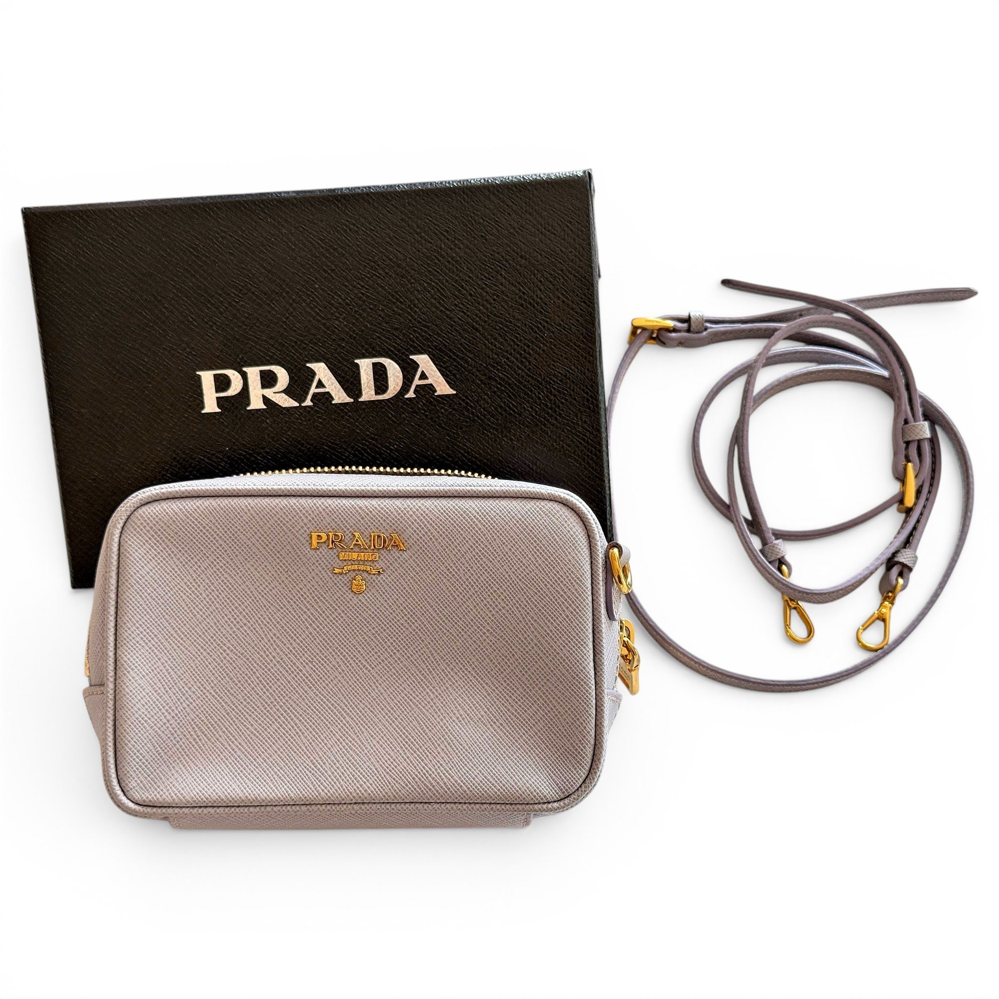 Prada Leather crossbody bag
