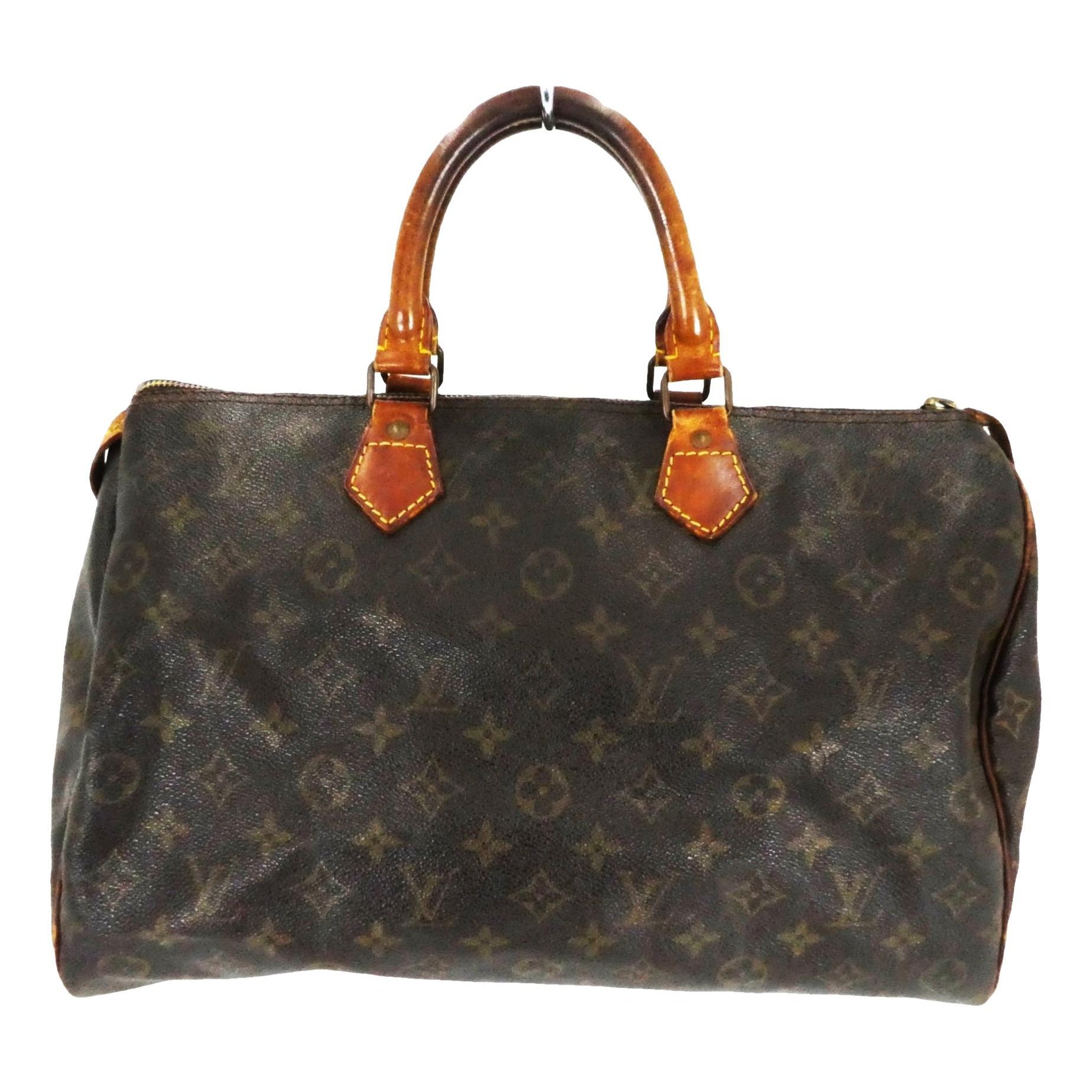 Speedy leather handbag
