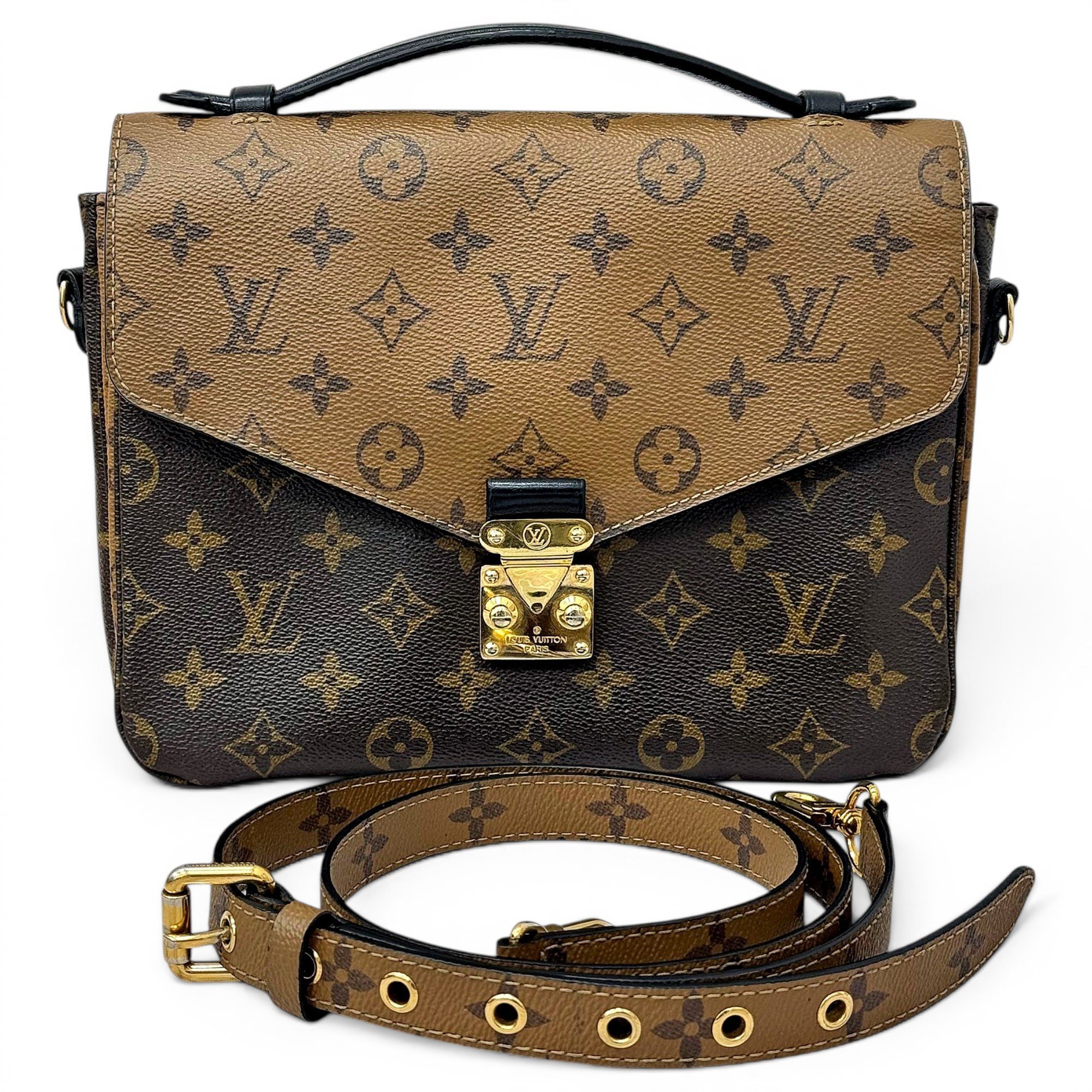 Metis leather handbag
