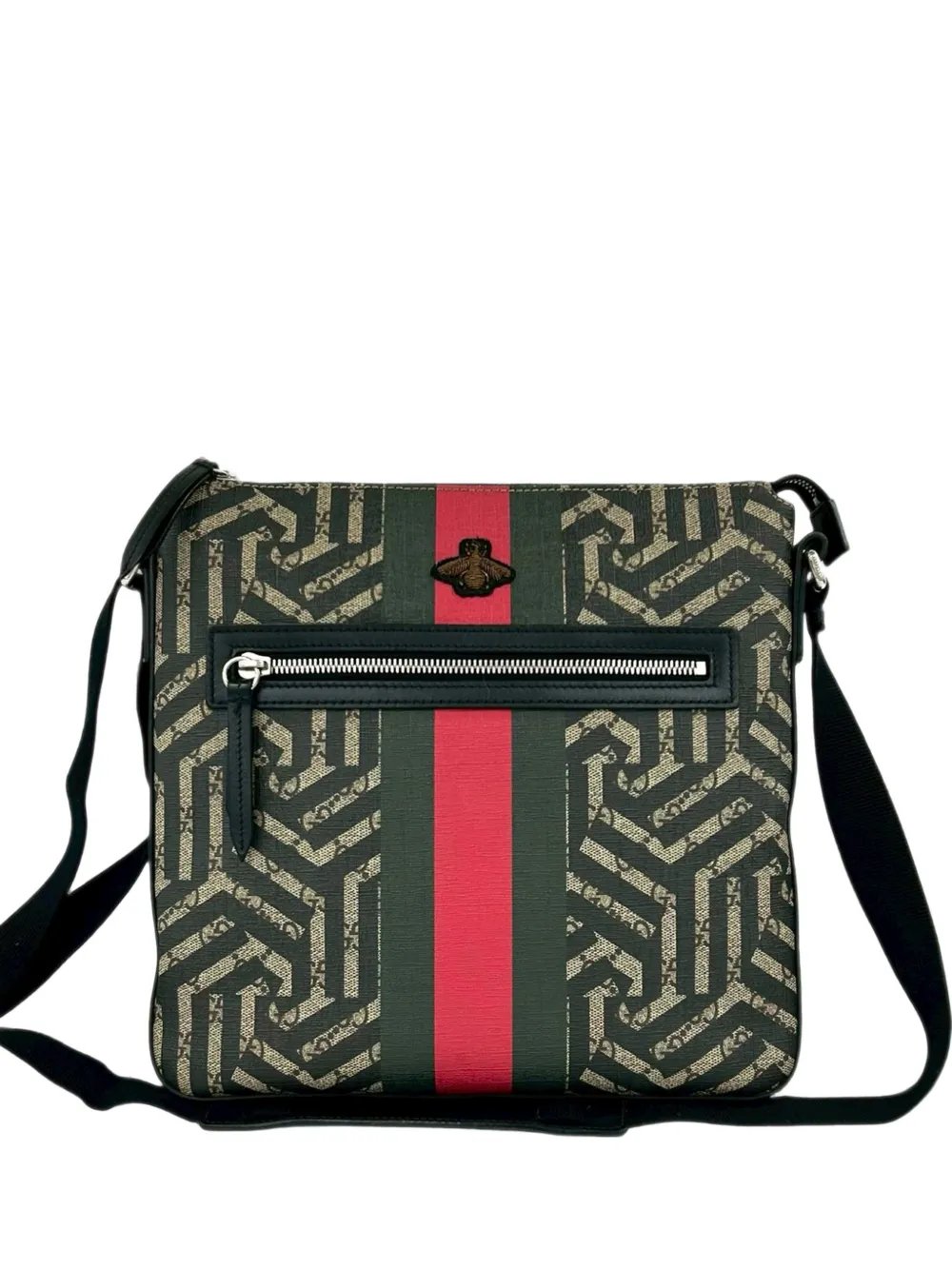 2000-2015 GG Supreme Caleido Web Bee crossbody bag