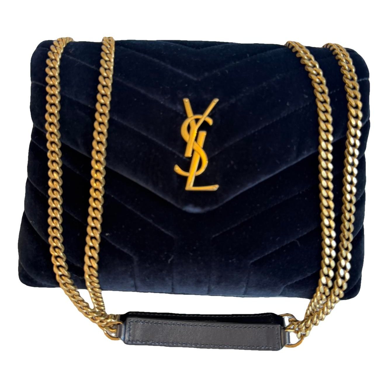 Loulou velvet crossbody bag