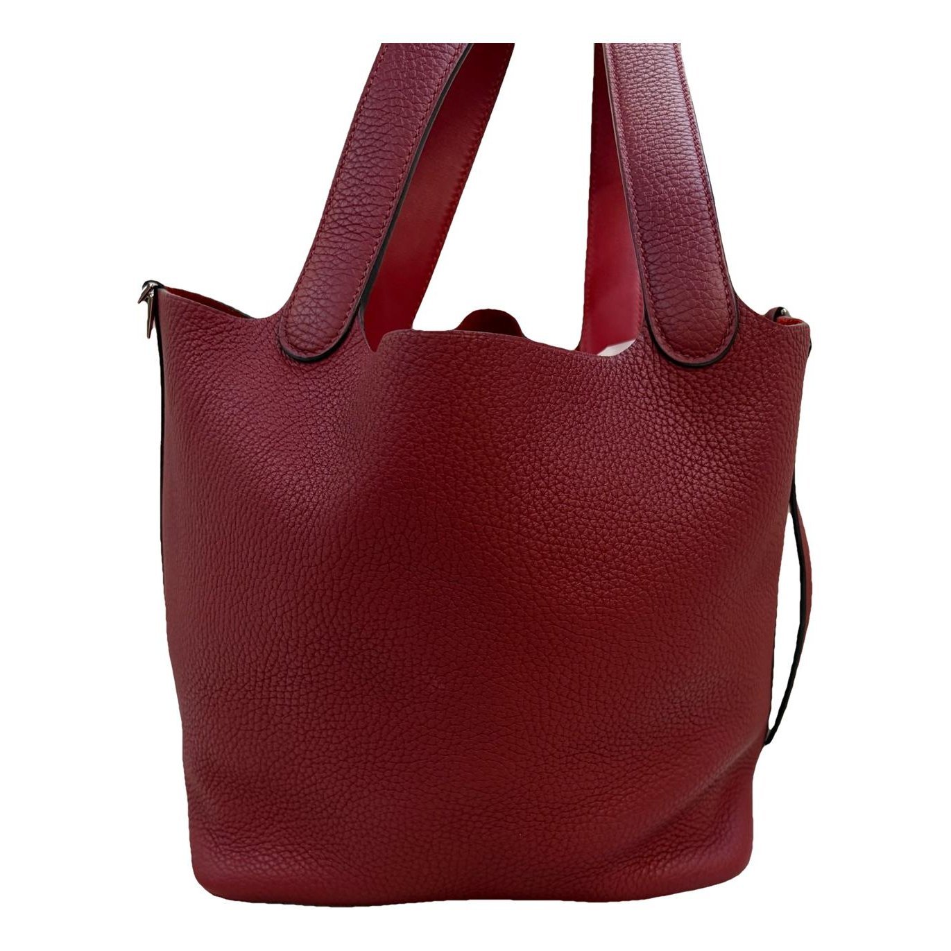 Picotin leather handbag