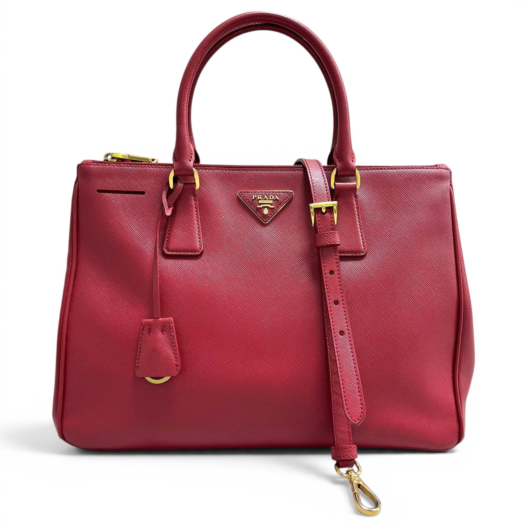 Galleria leather handbag