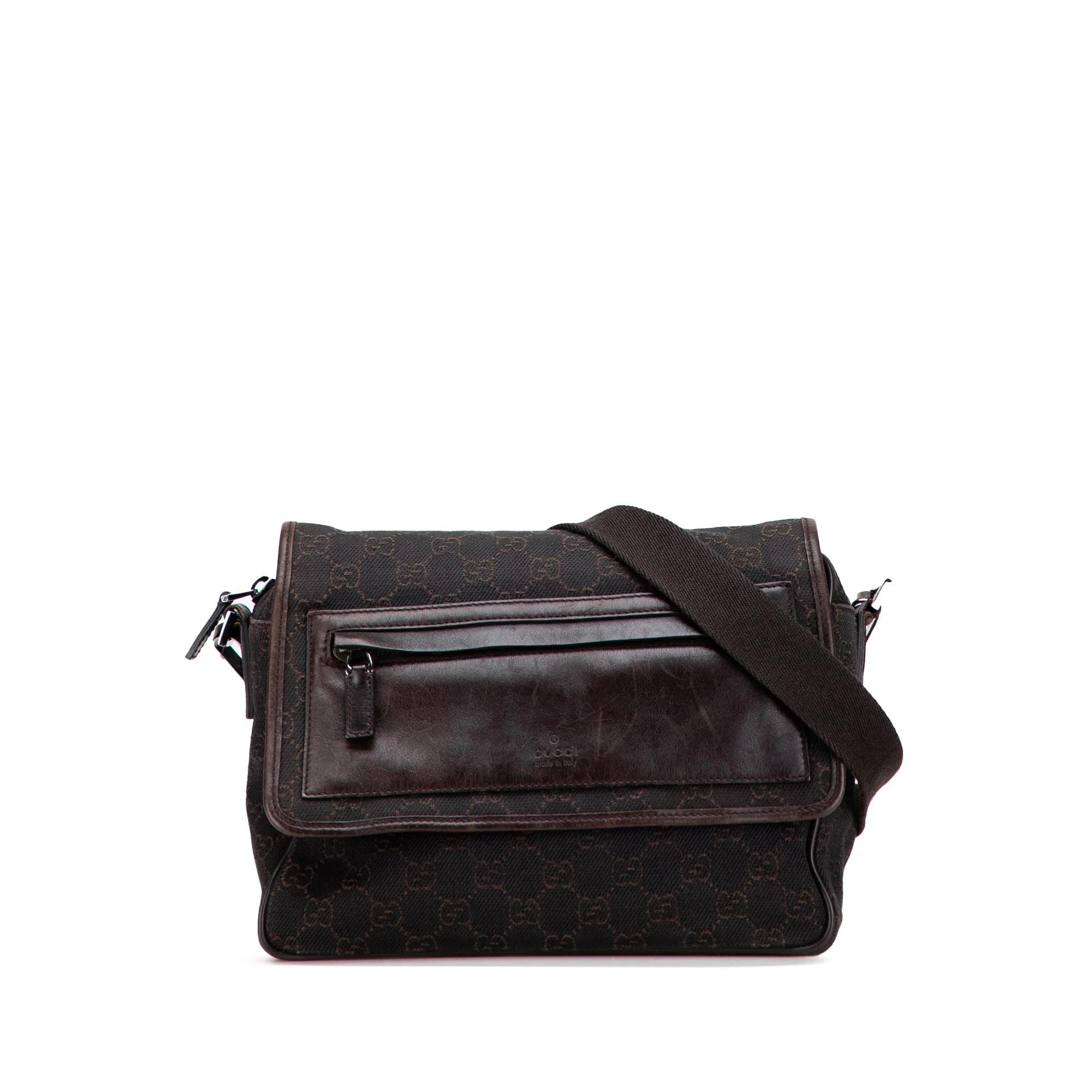 Leather crossbody bag