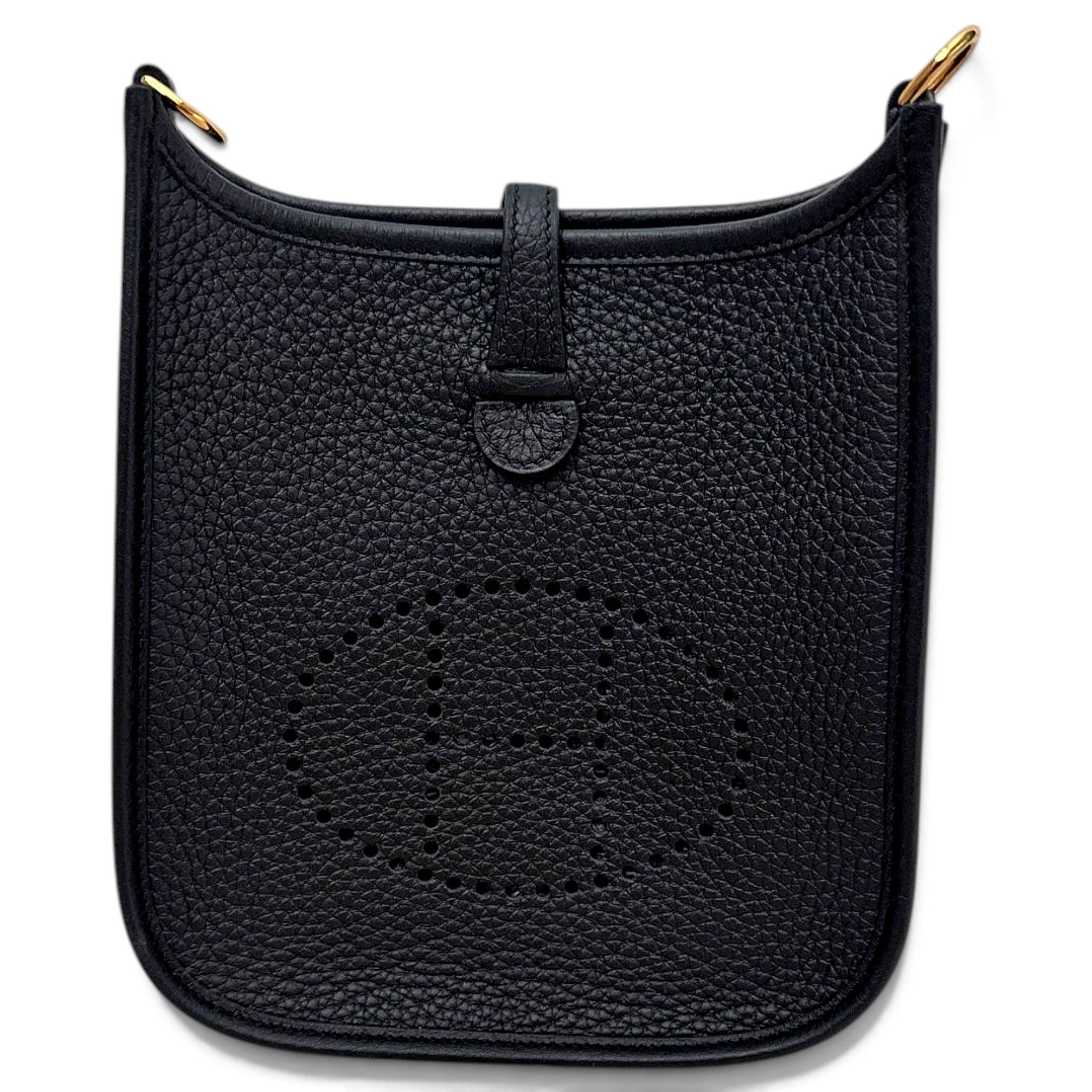 Mini Evelyne leather handbag