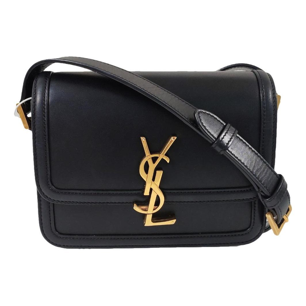 Solférino leather handbag
