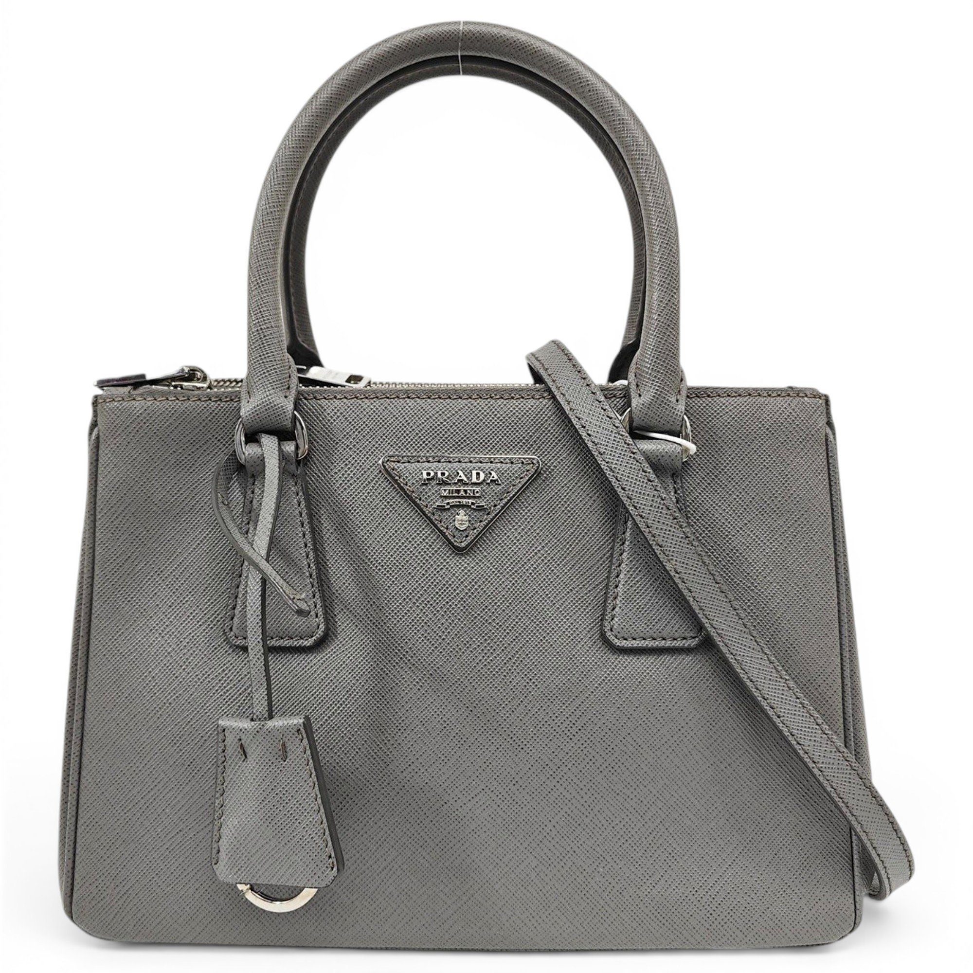 Galleria leather handbag