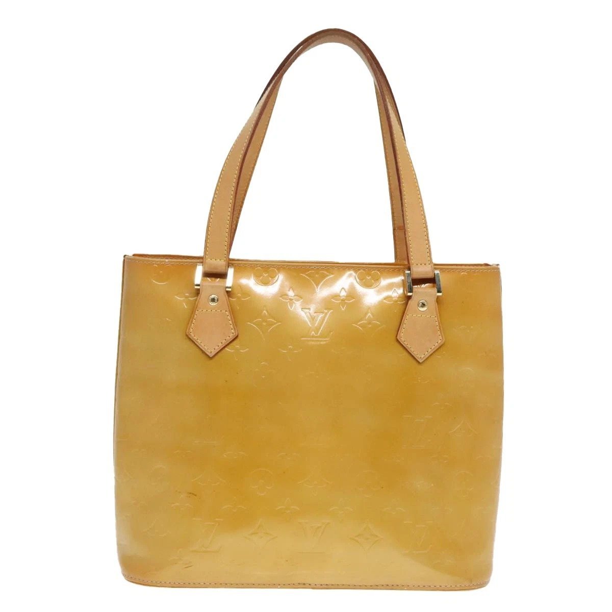 Patent leather handbag