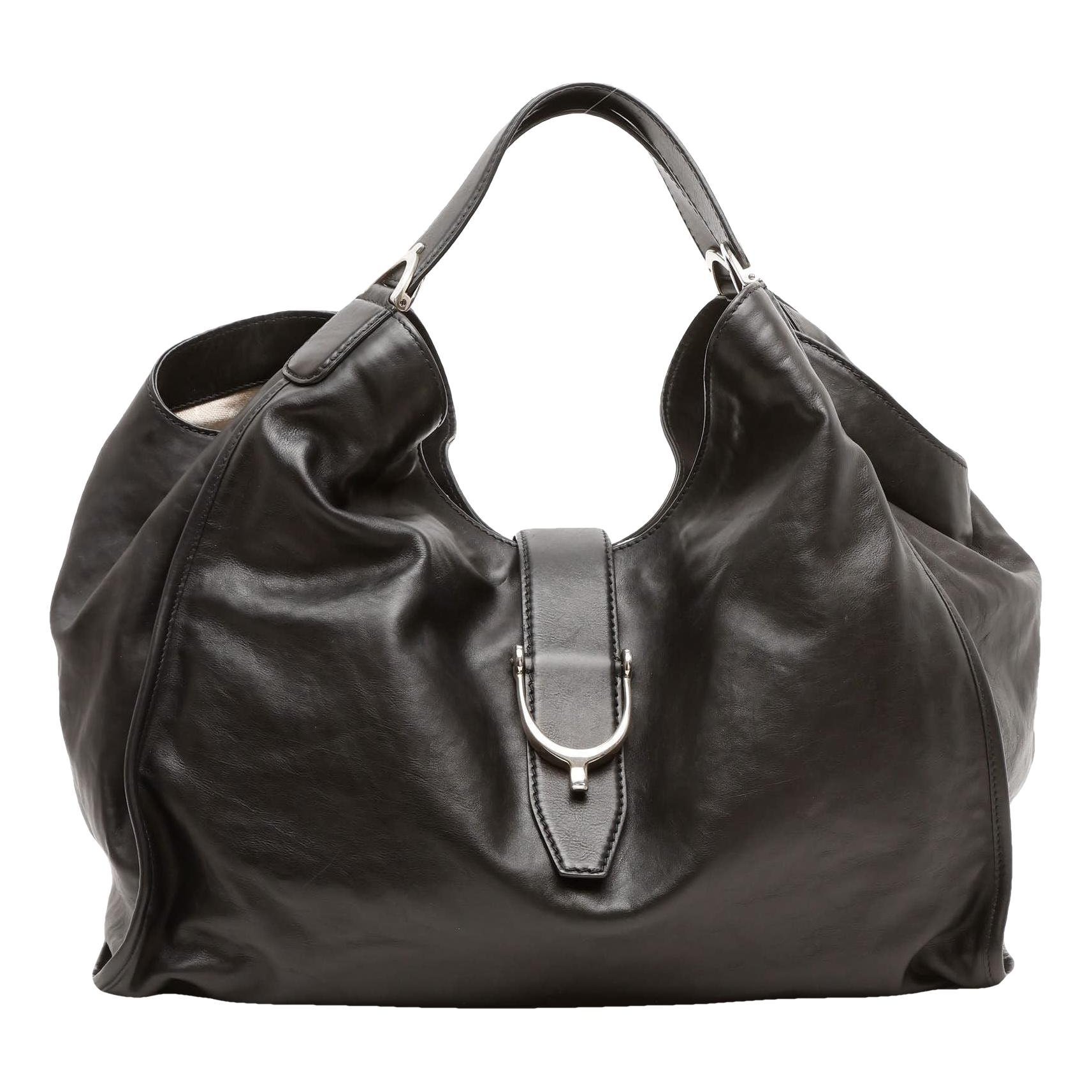 Stirrup leather handbag