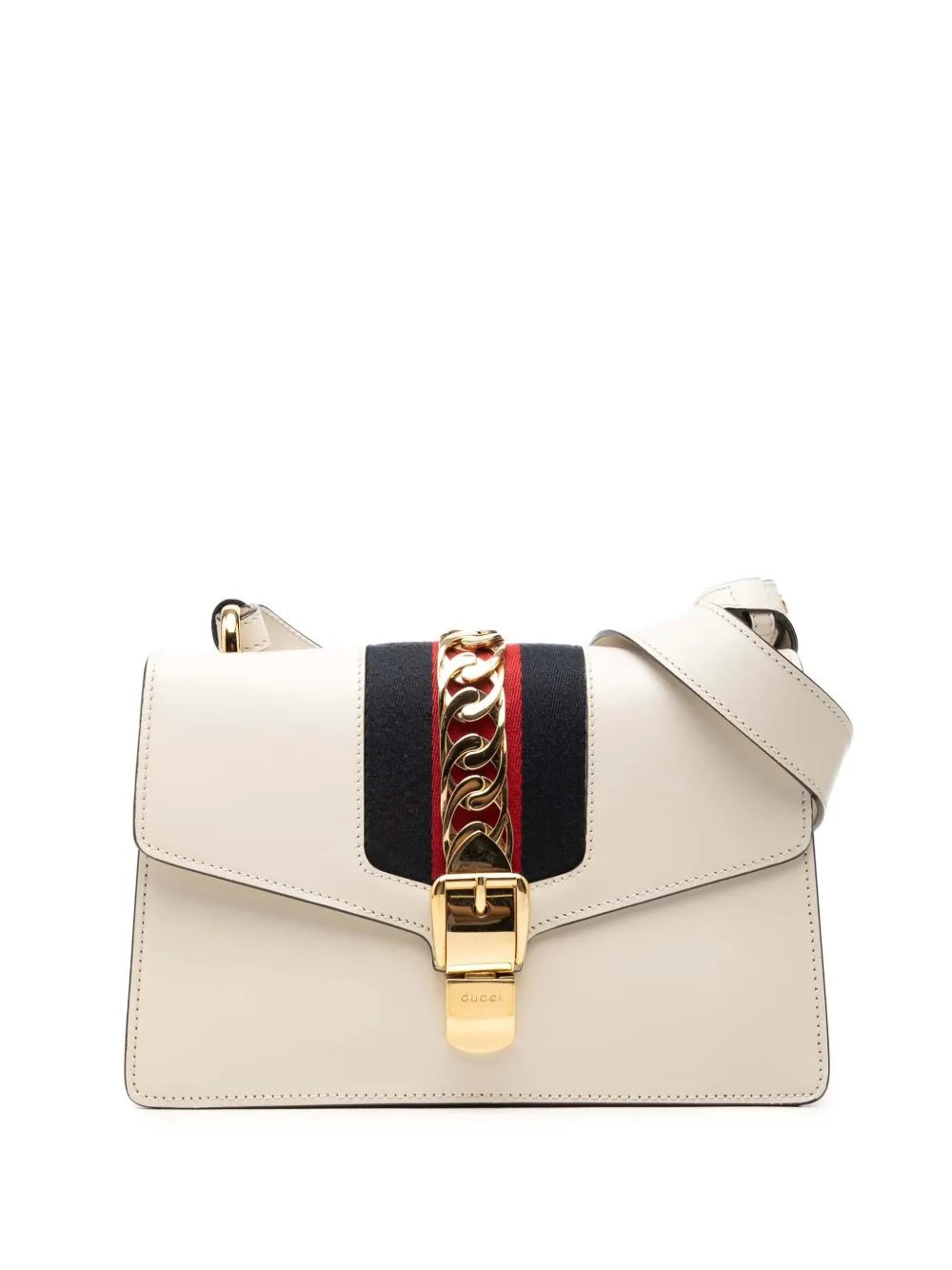 2000-2015 Small Calfskin Web Sylvie satchel