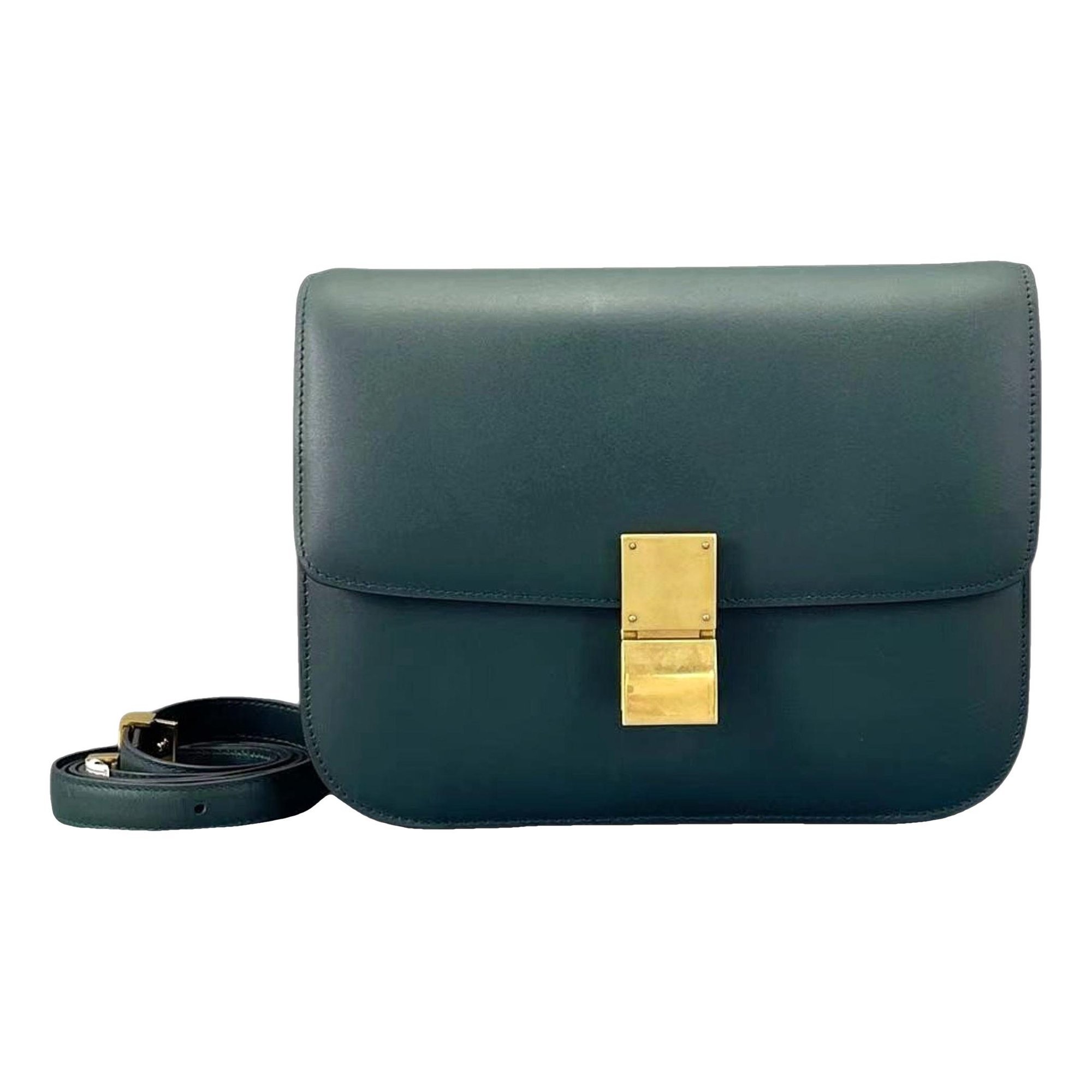 Classic leather handbag