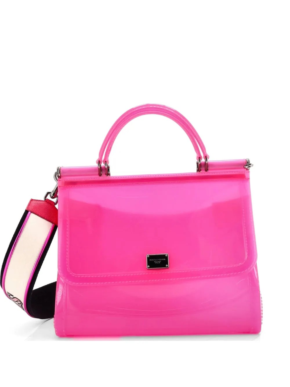 Dolce & Gabbana Miss Sicily Bag PVC Medium satchel