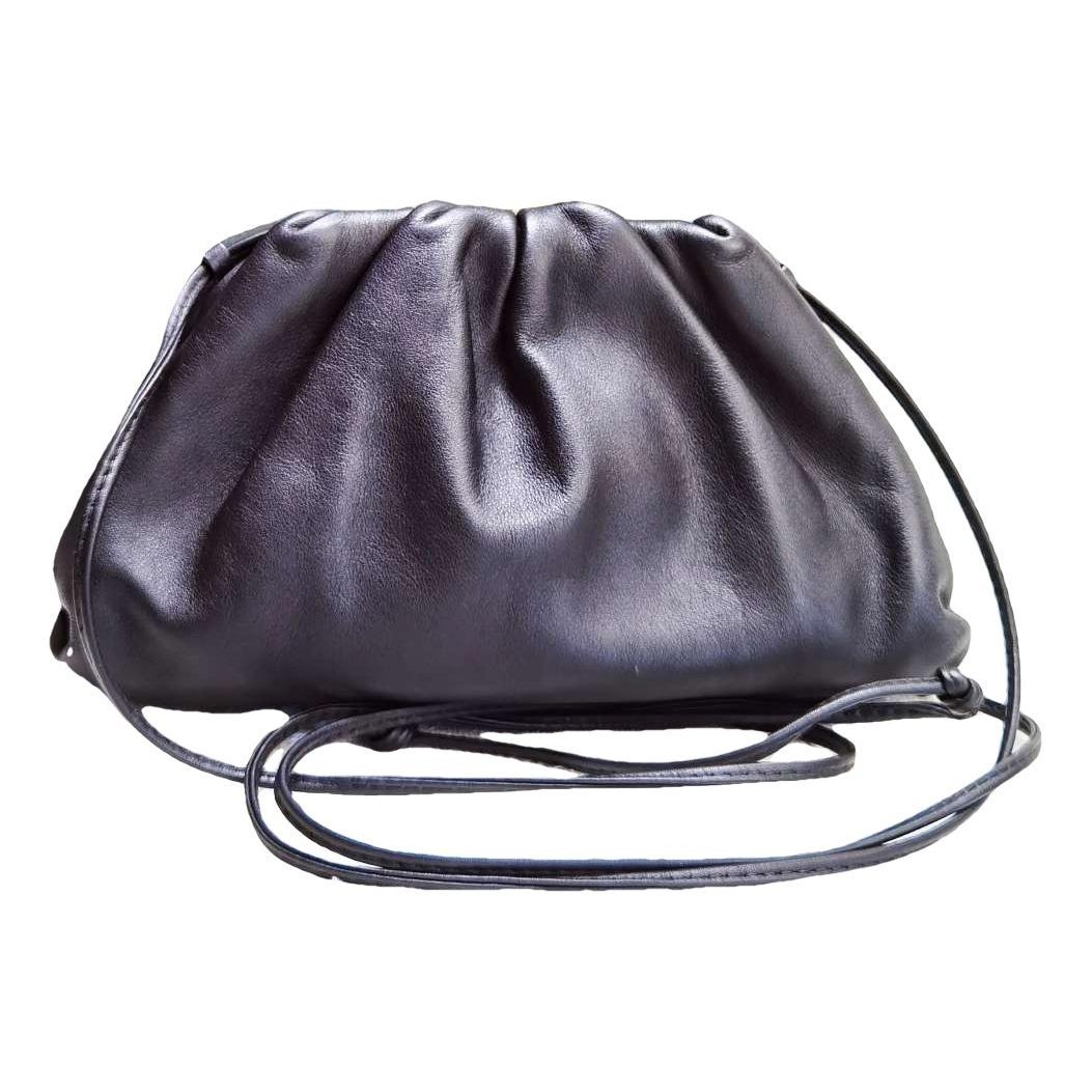 Pouch leather handbag