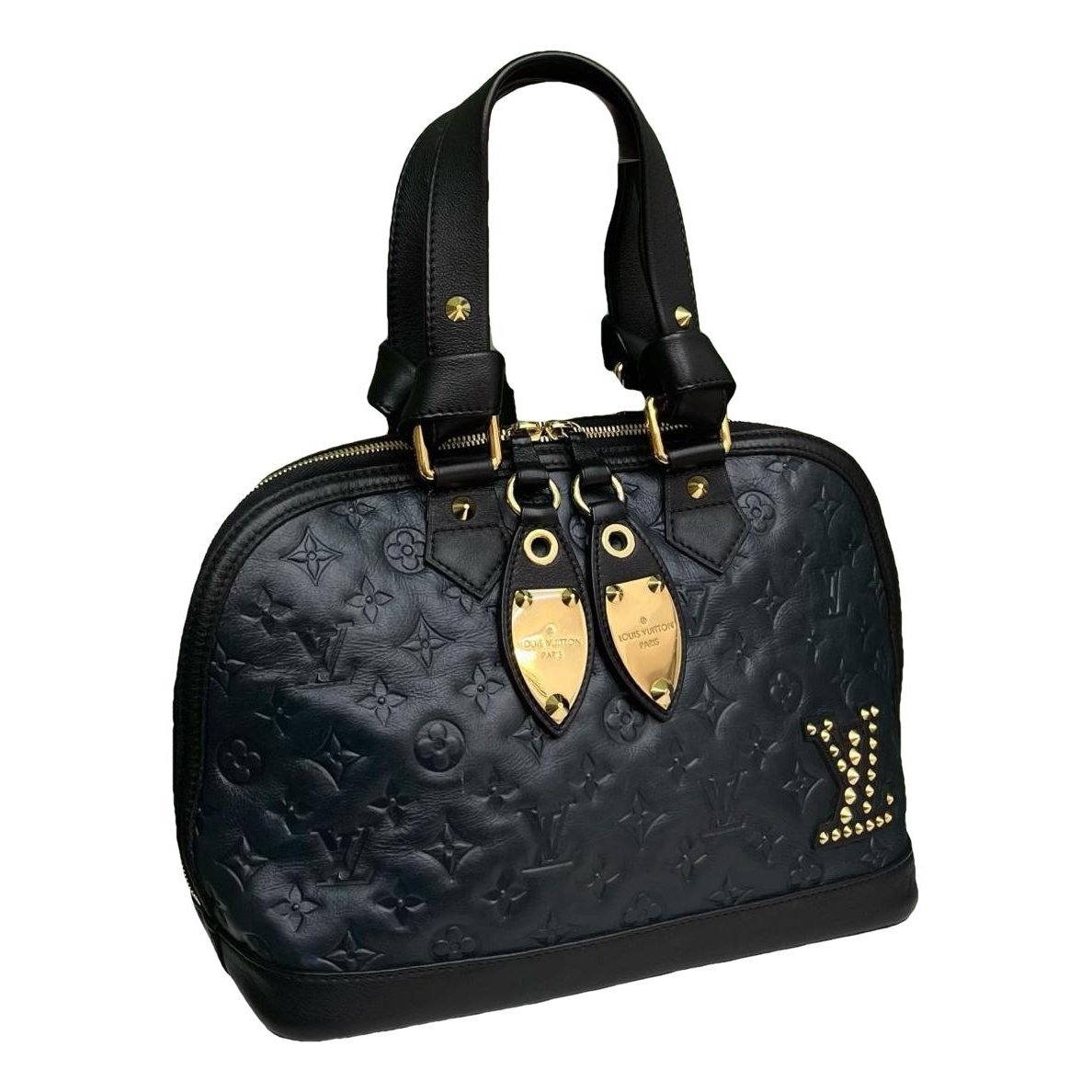 Alma leather handbag