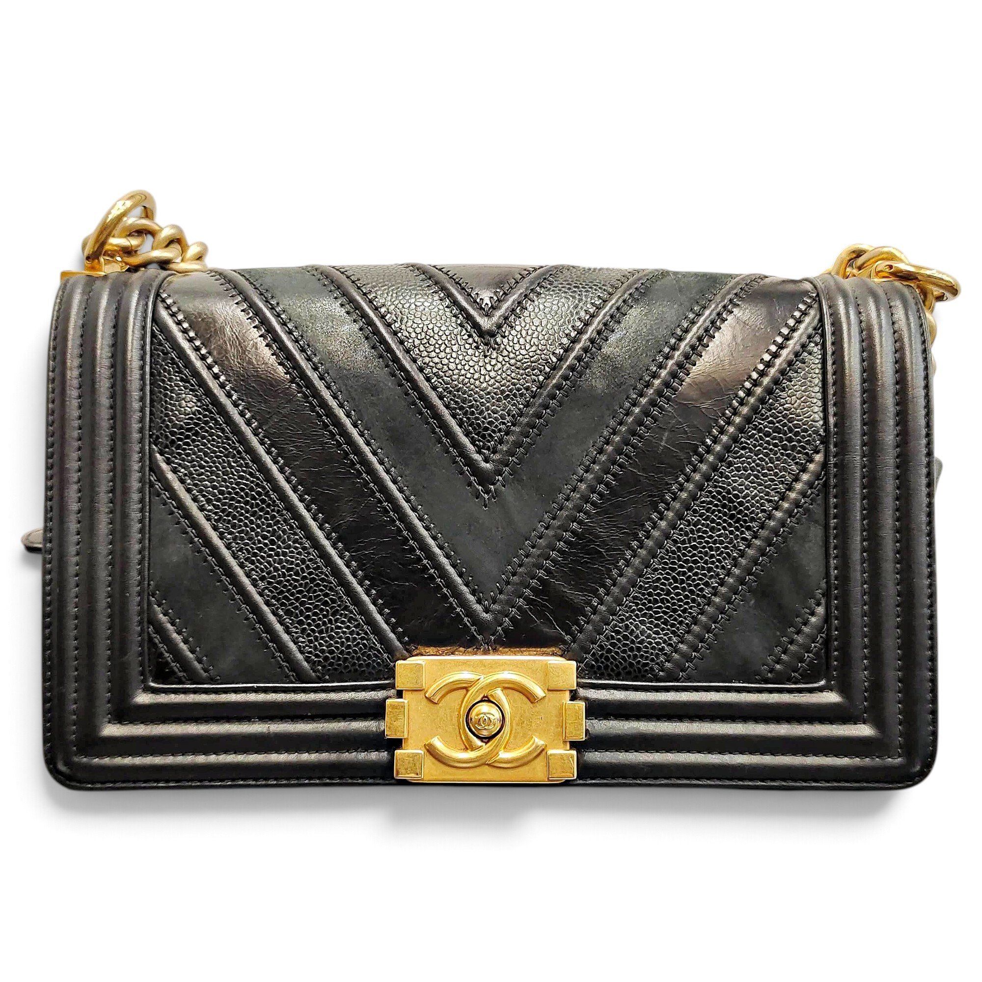 Boy leather handbag