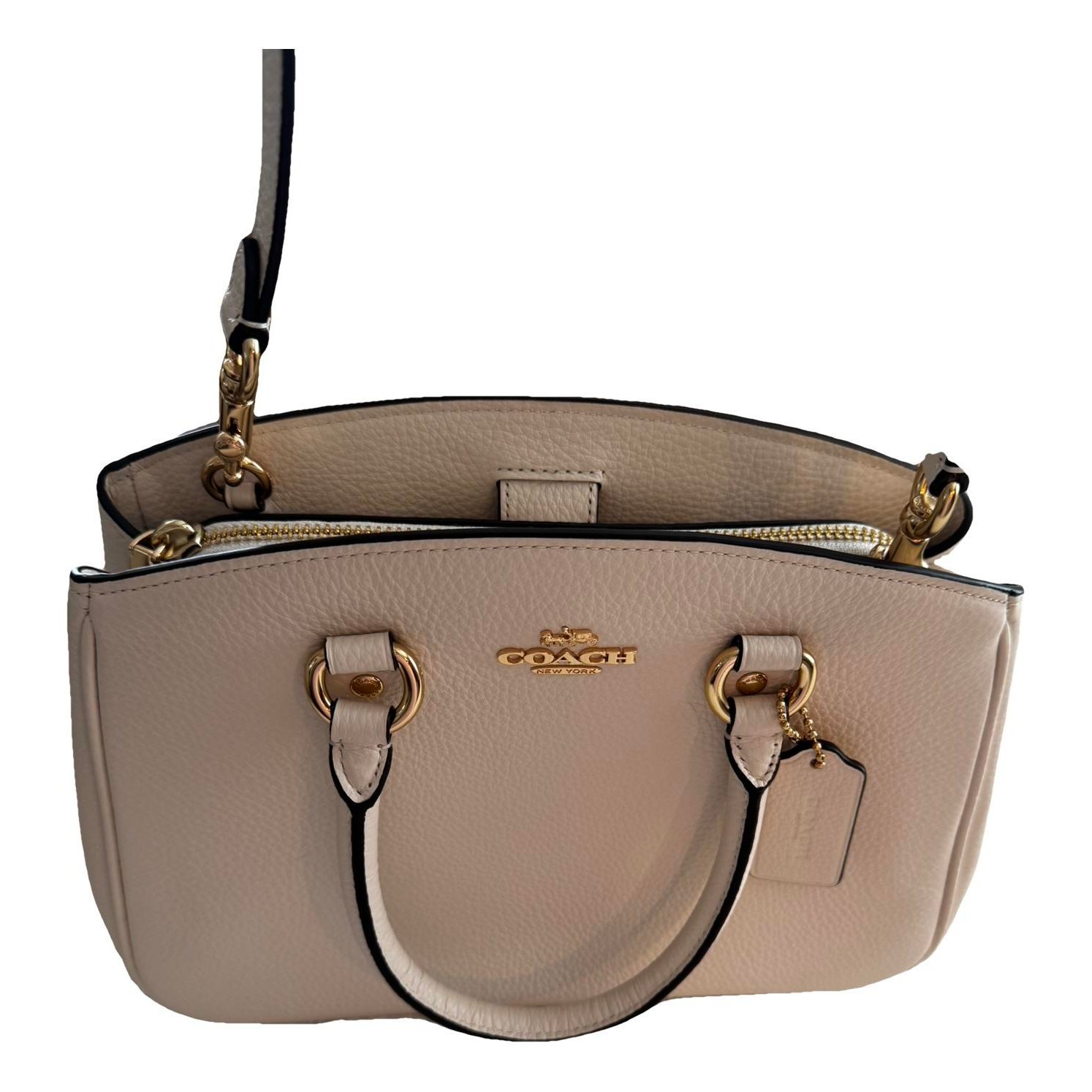 Leather handbag