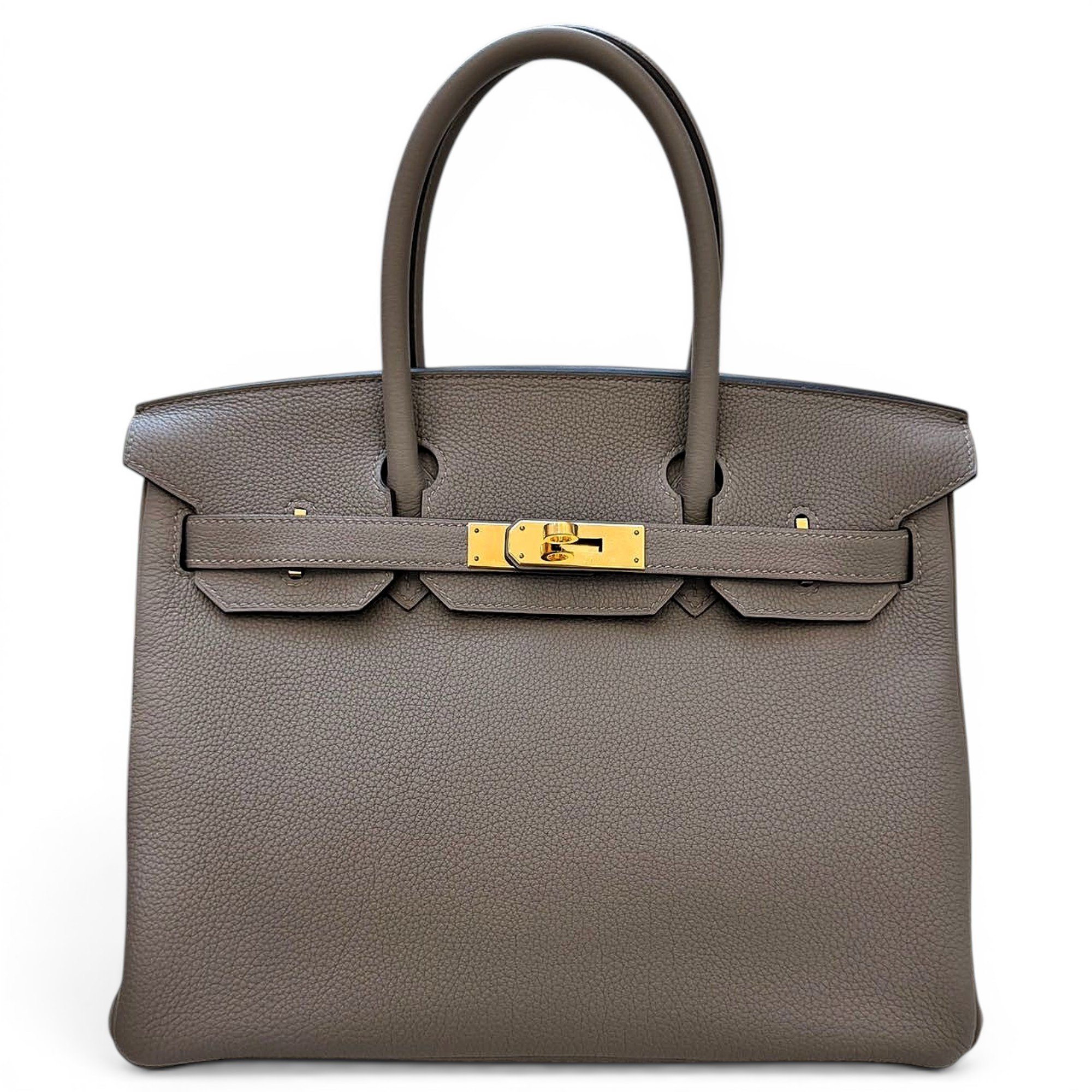 Birkin 30 leather handbag