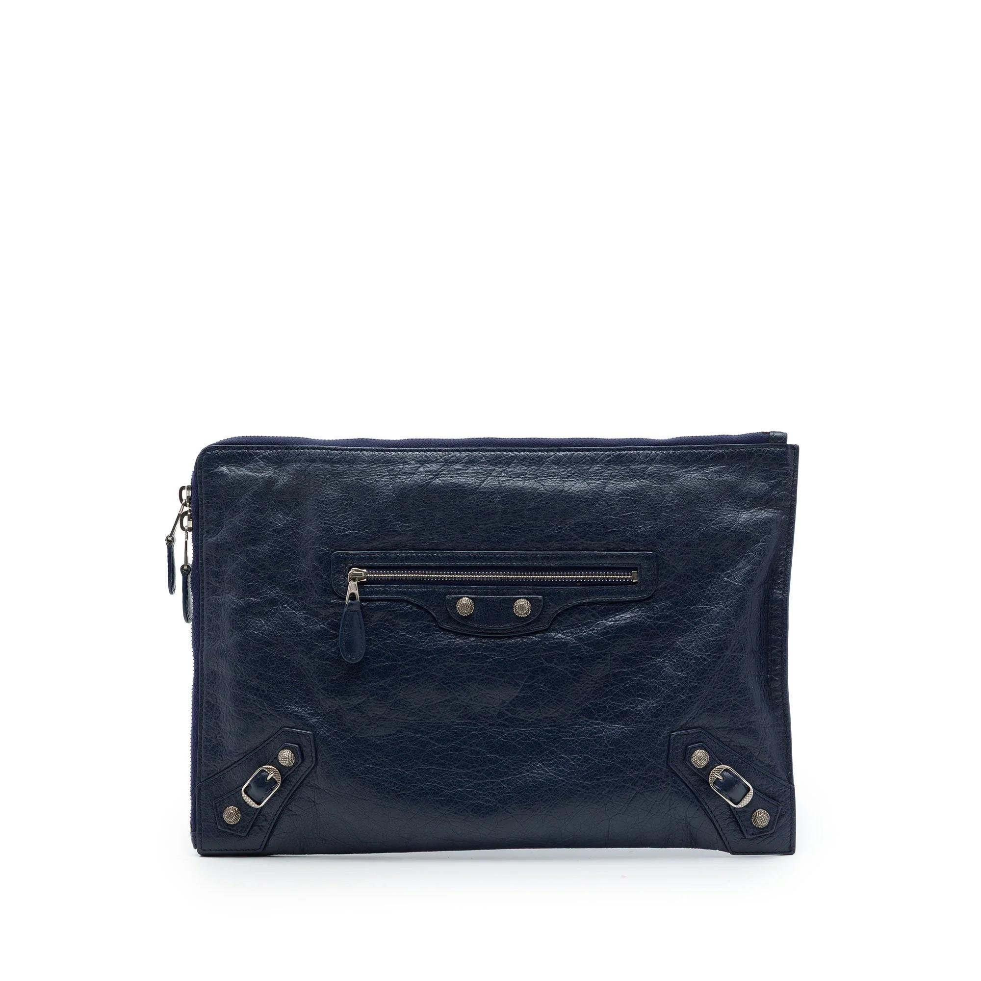 B pony-style calfskin handbag
