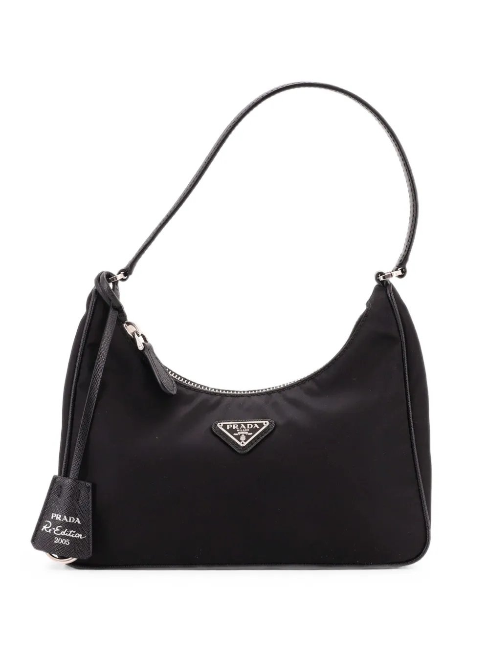 Prada Re-Edition 2005 Tessuto with Saffiano Leather Mini hobo bag