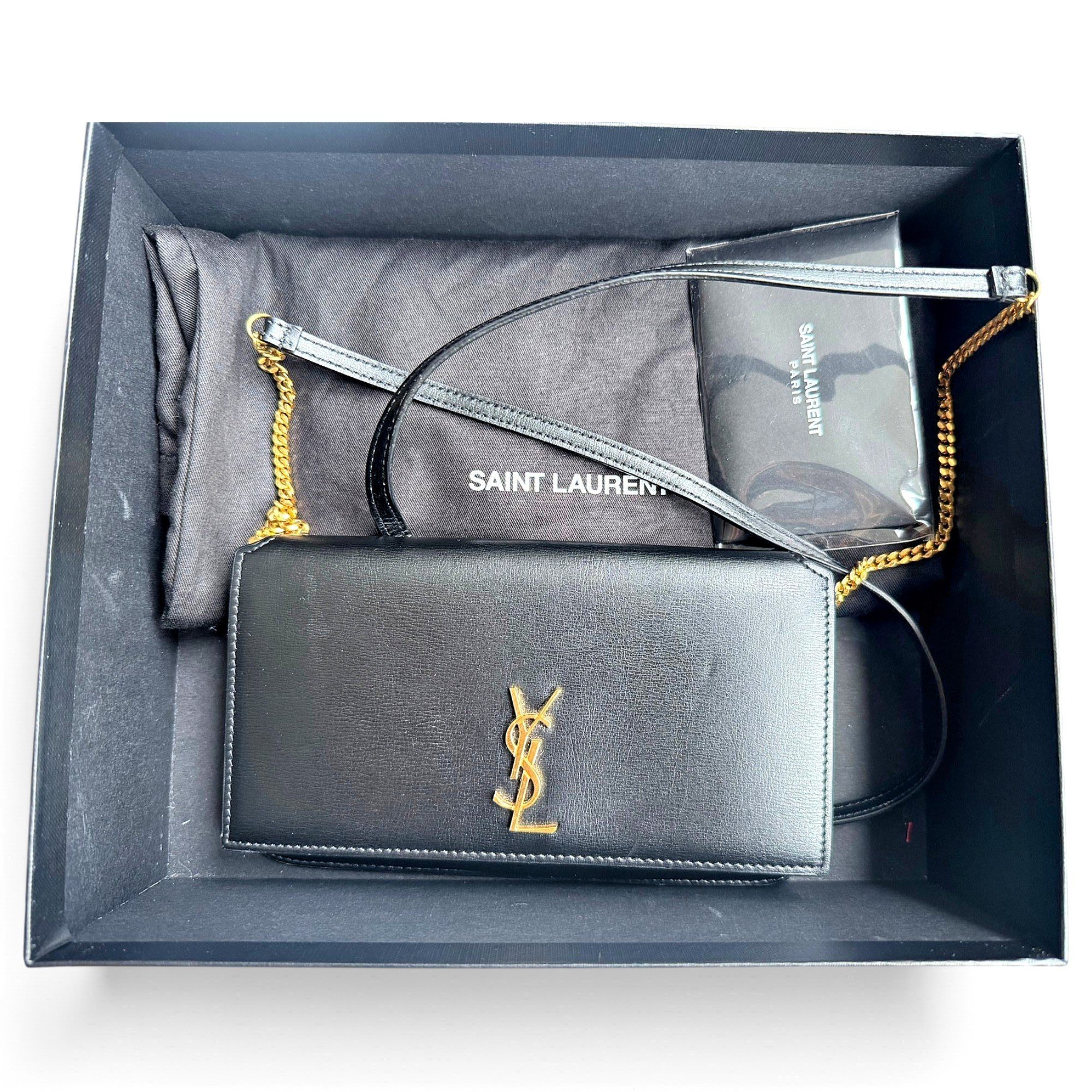Leather crossbody bag