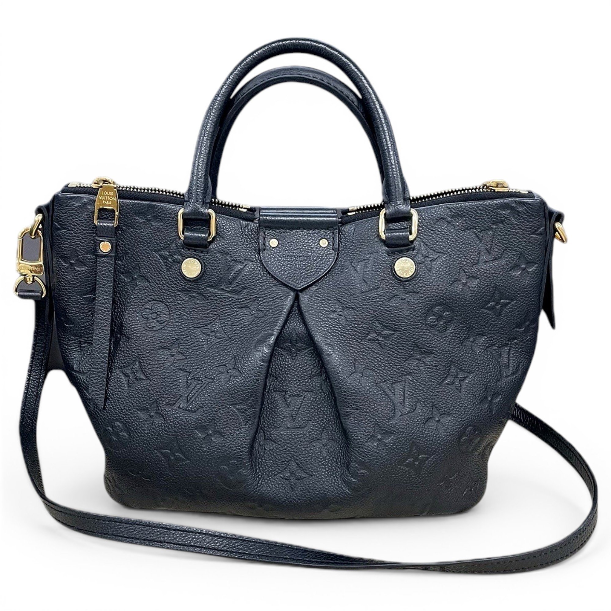 Mazarine leather handbag