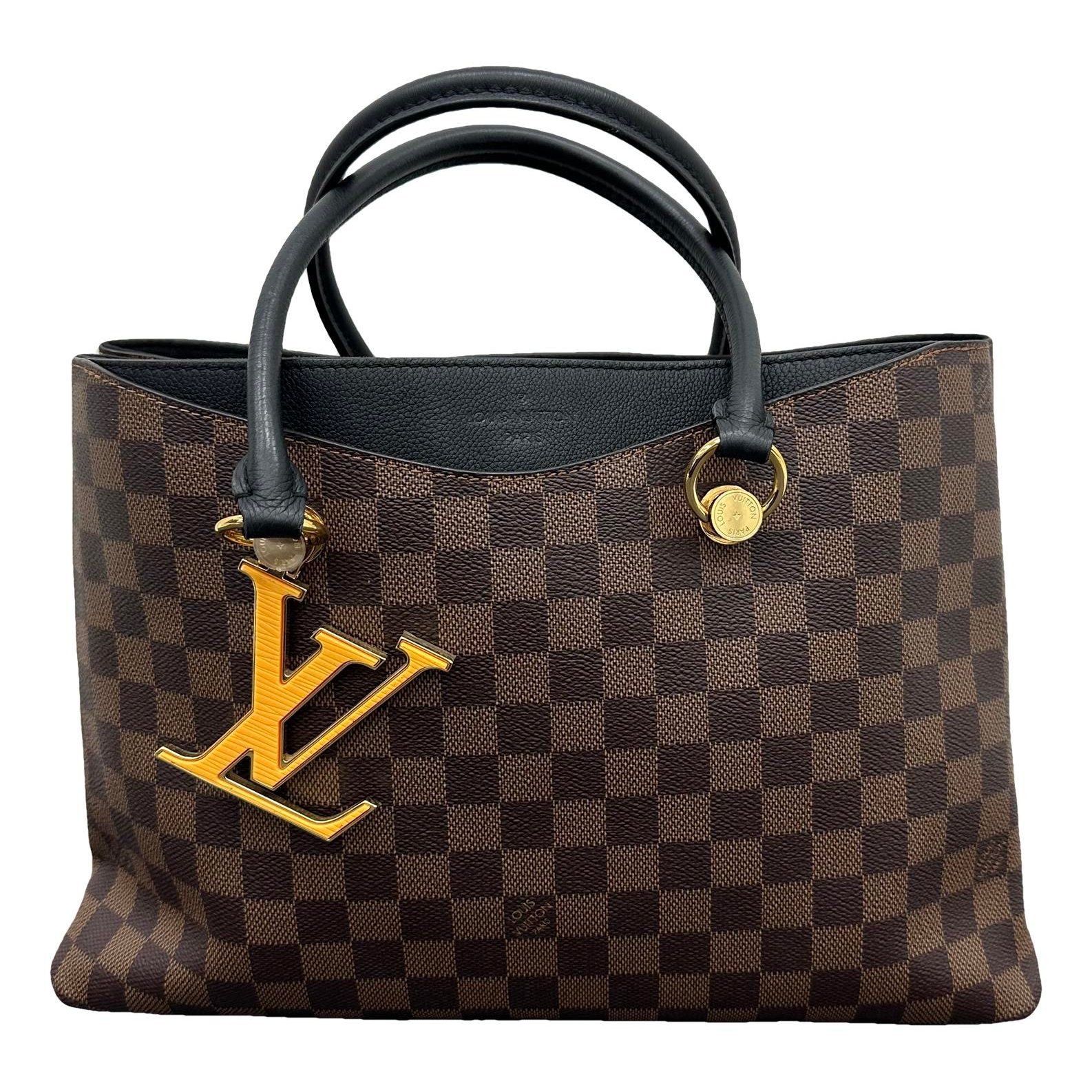 LV Riverside leather handbag