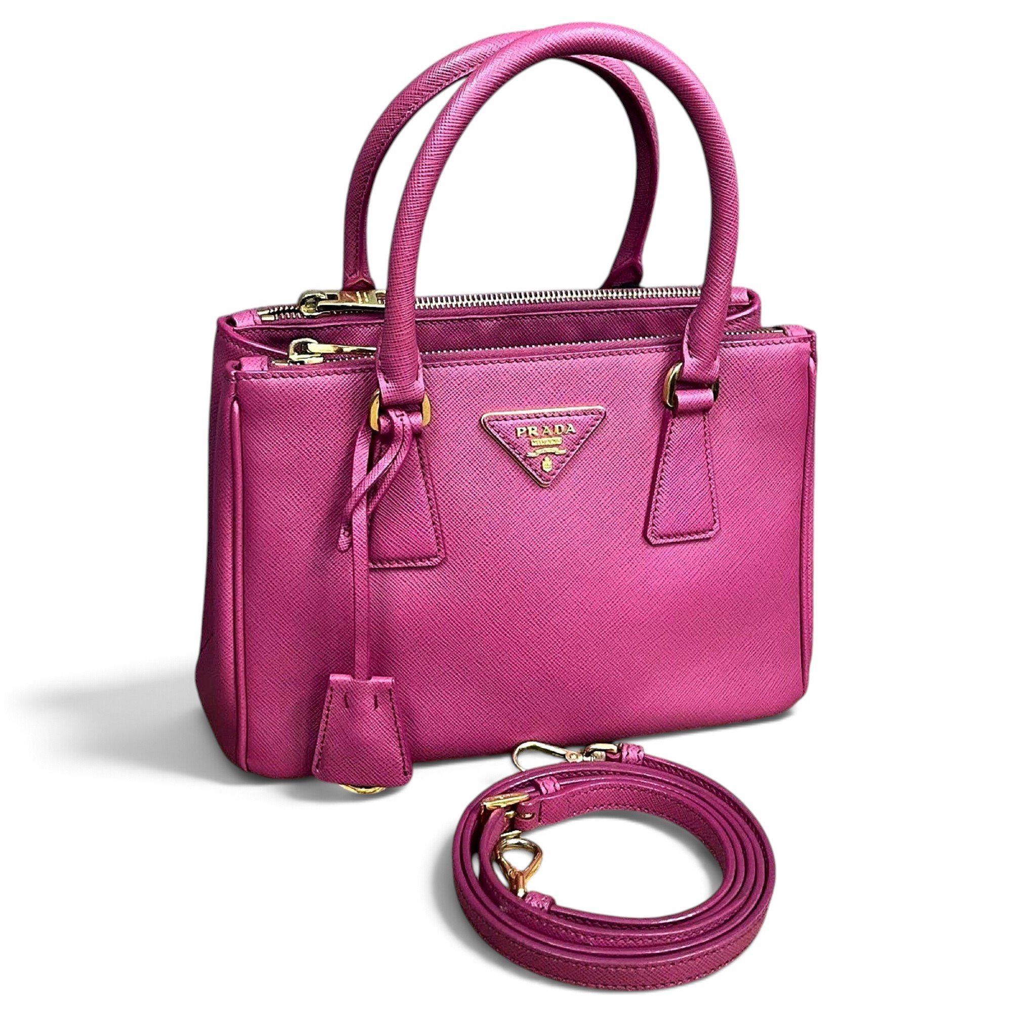 Galleria leather handbag
