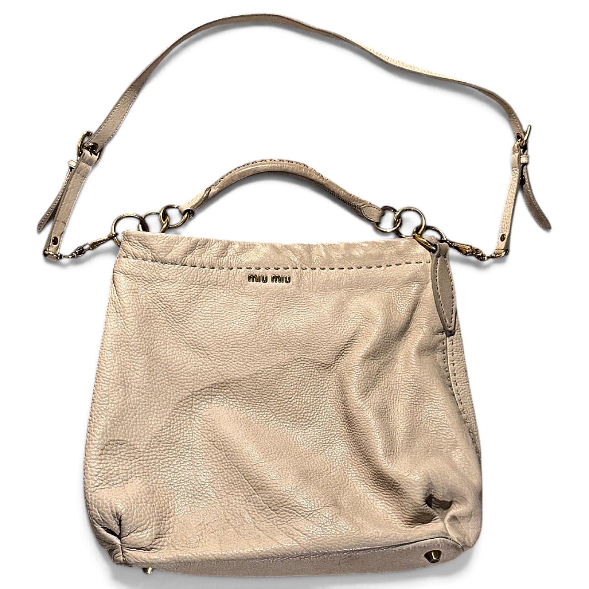 Vitello leather handbag