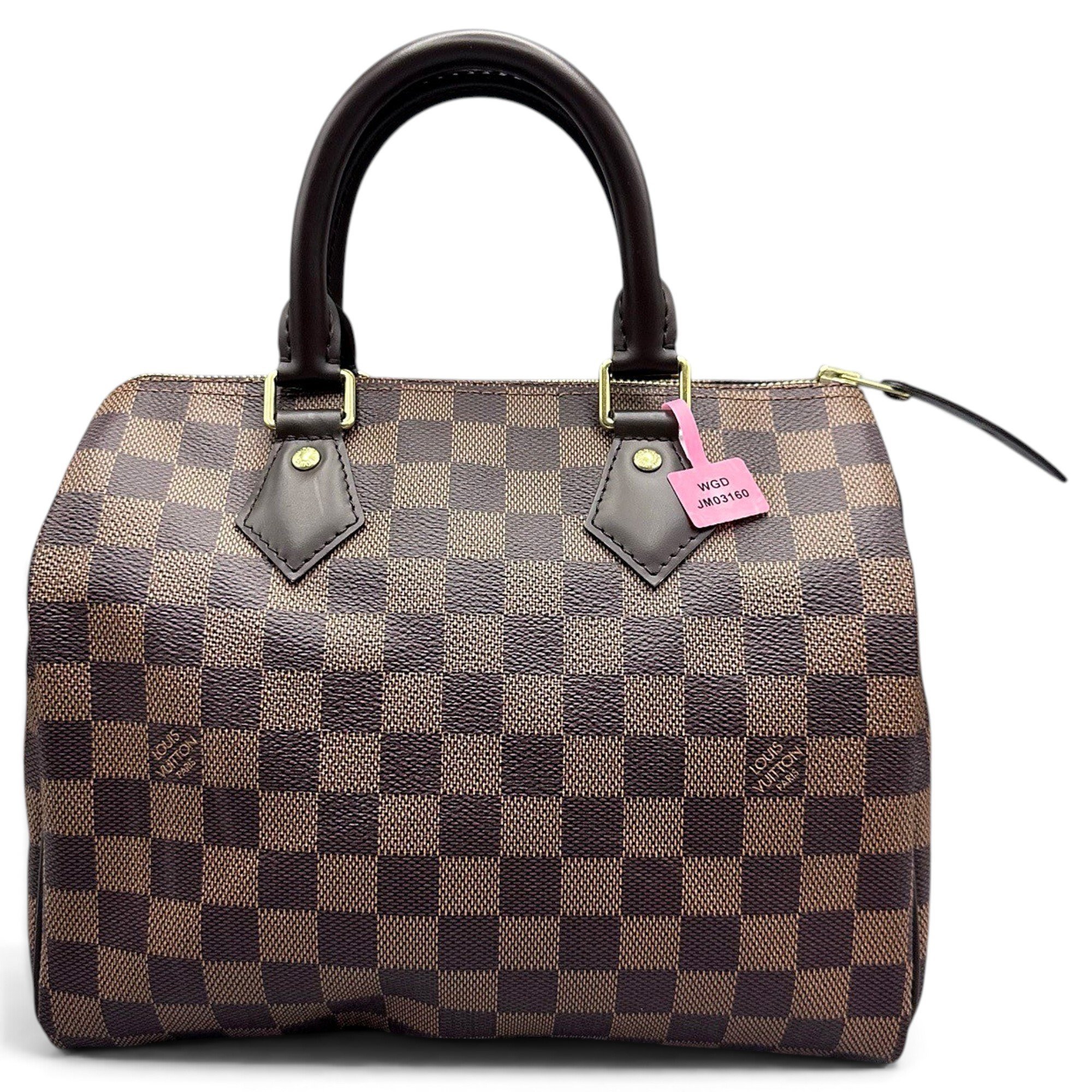 Speedy leather handbag