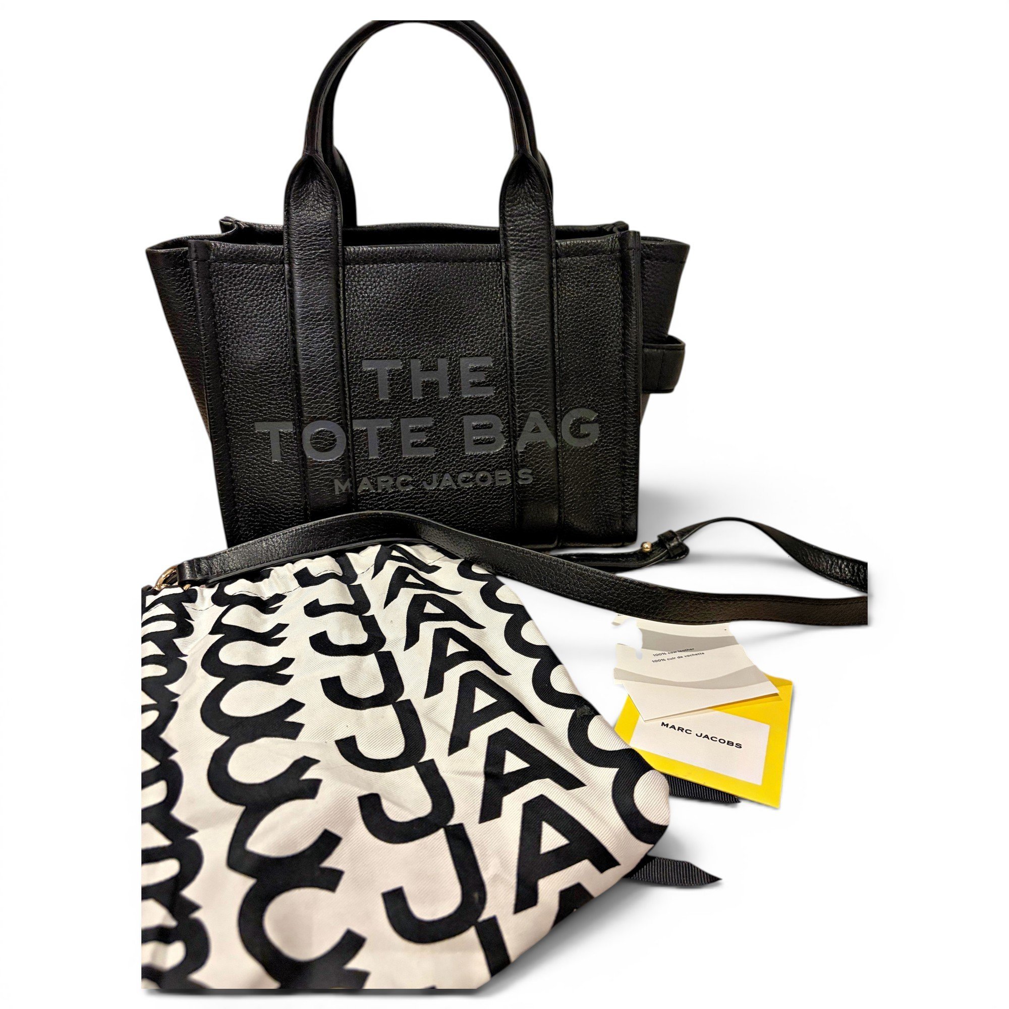 The Tag Tote leather tote