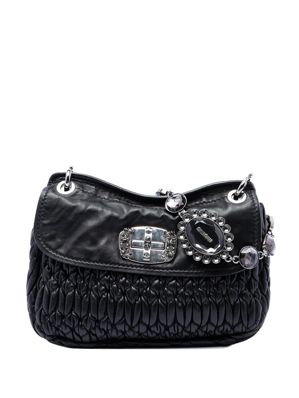 2010-2026 Matelasse Nappa Crystal Chain crossbody bag