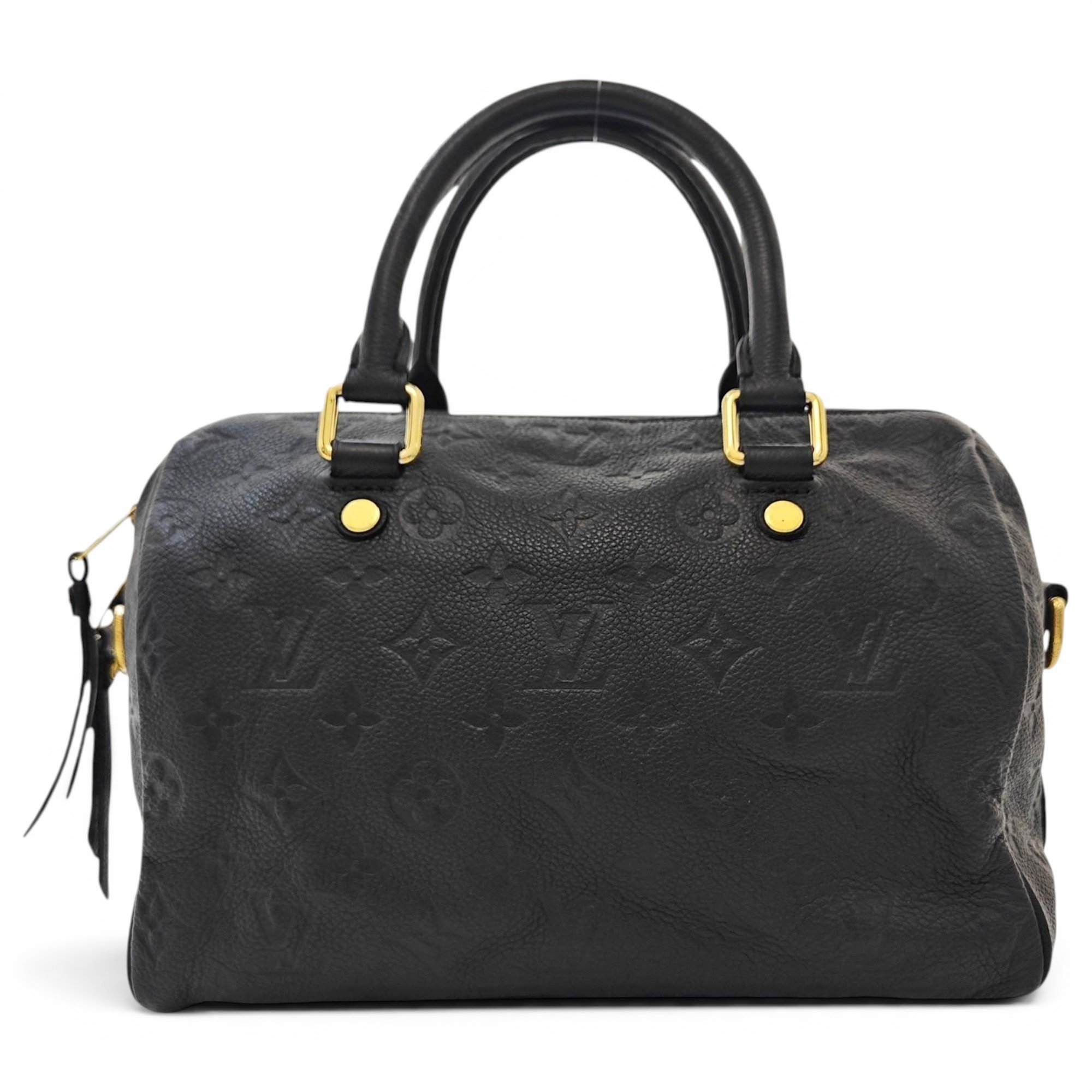 Nano Speedy / Mini HL leather handbag