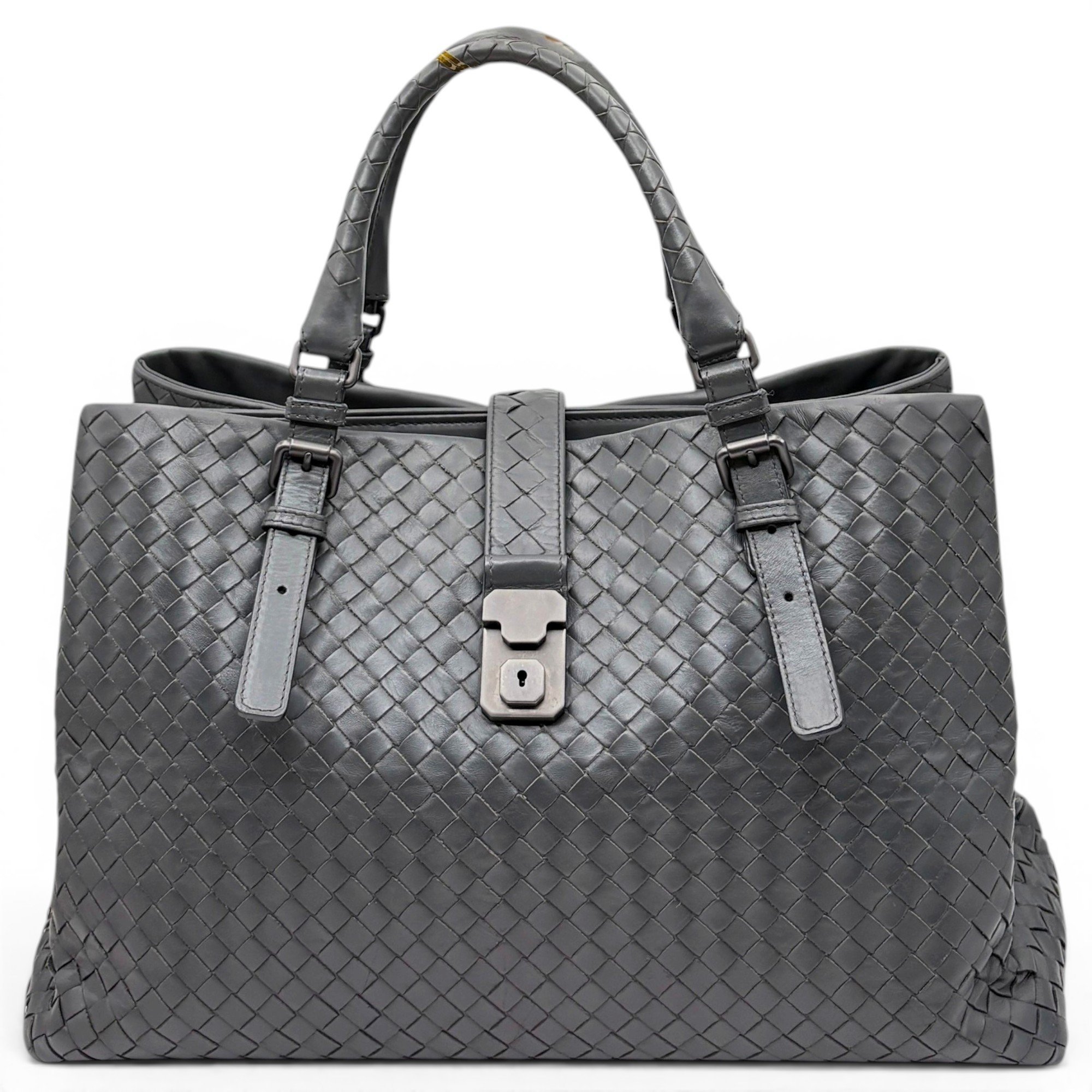 Roma leather tote